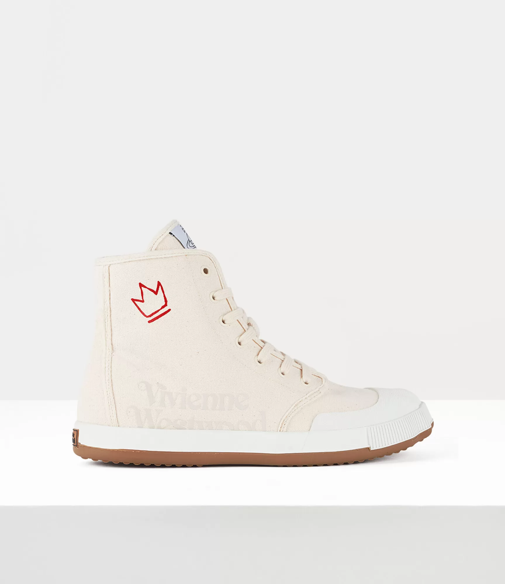 Vivienne Westwood Trainers*Animal gym high top Natural