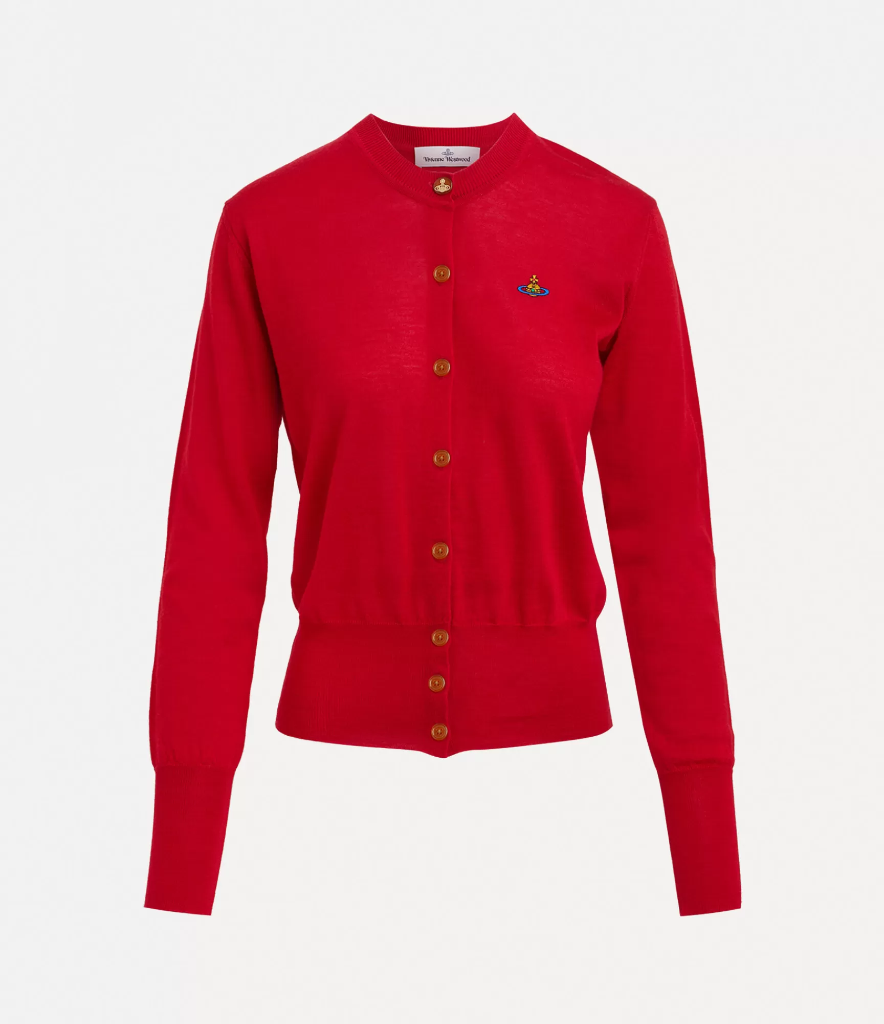 Vivienne Westwood Knitwear*Bea cardigan Red