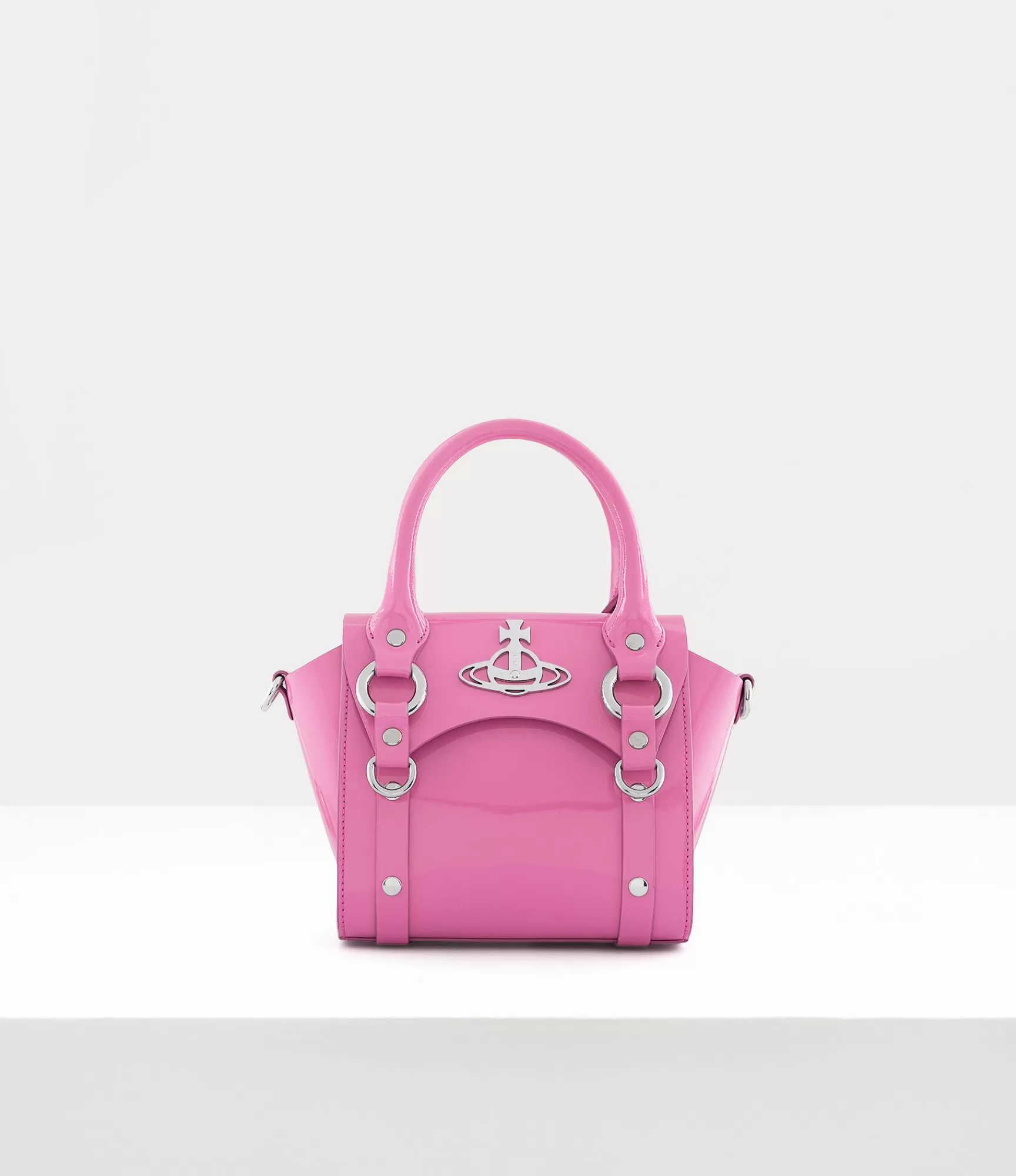 Vivienne Westwood Handbags*Betty mini handbag with chain Pink