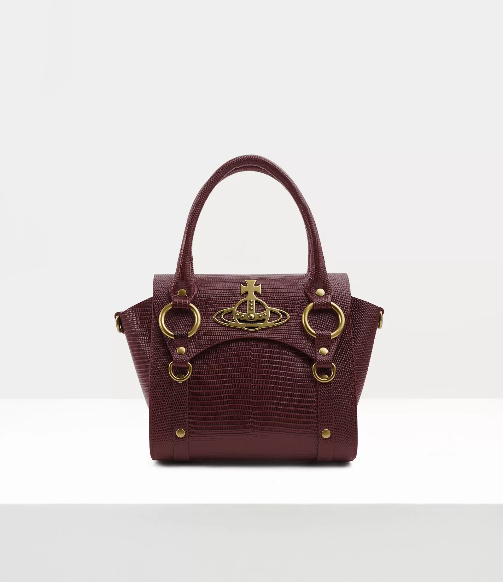 Vivienne Westwood Handbags*Betty small handbag Burgundy