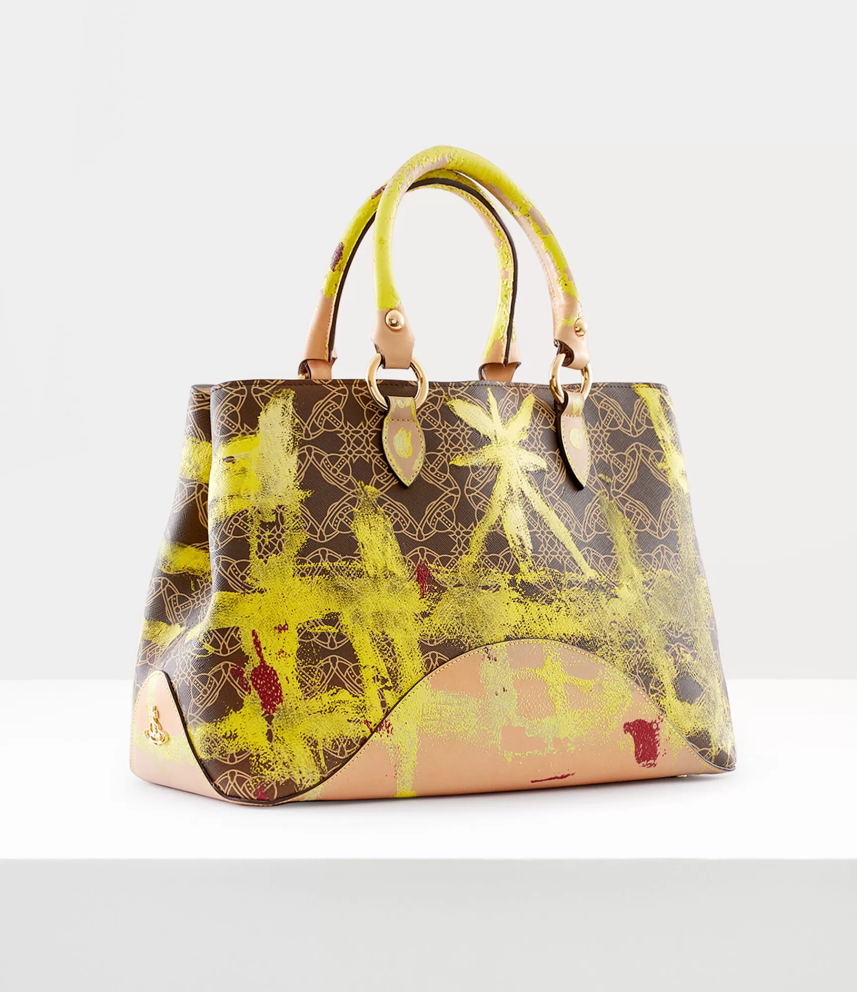 Vivienne Westwood Handbags*Britney medium handbag Paint On Orborama