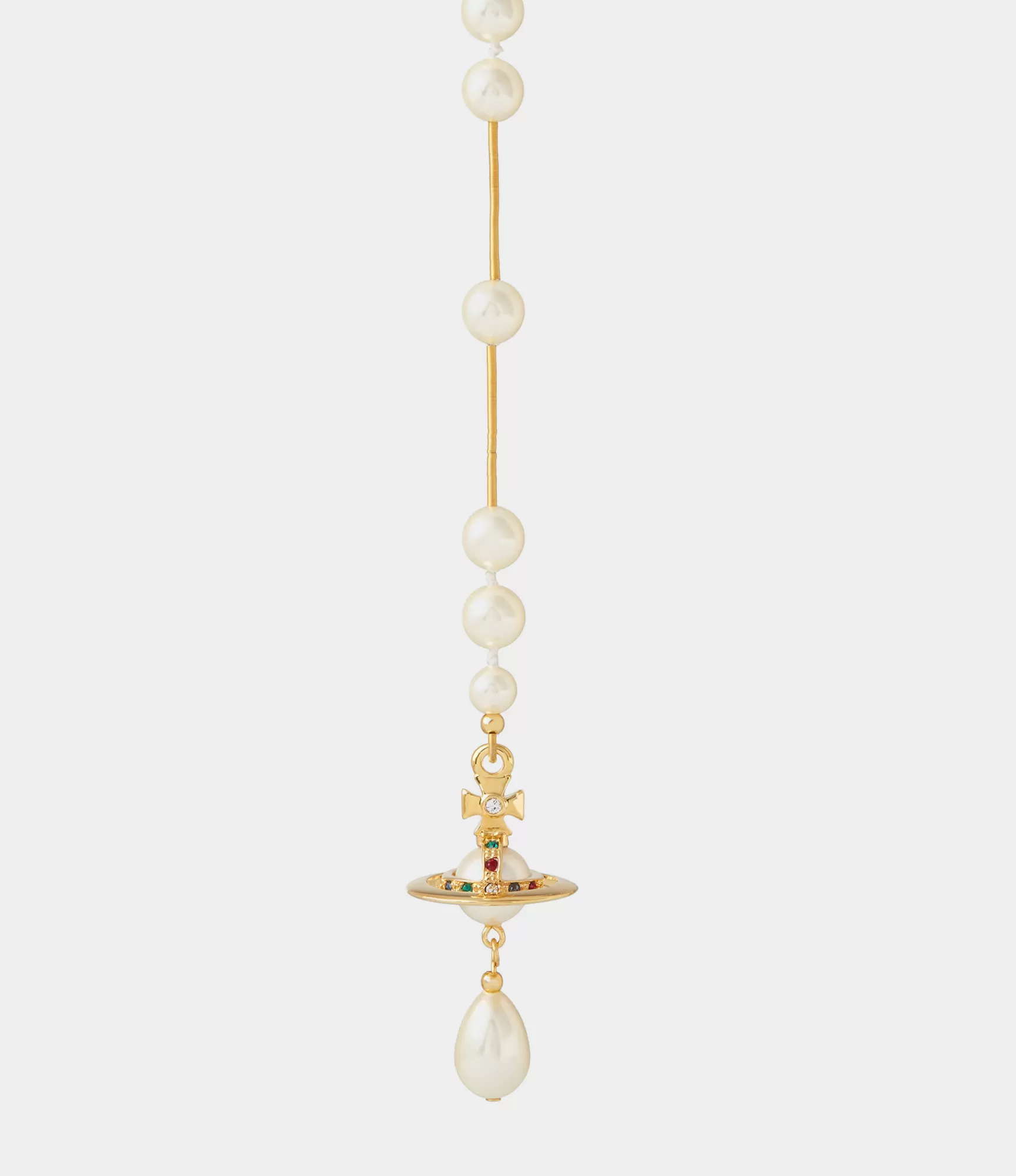 Vivienne Westwood Necklaces*Broken pearl necklace Gold/pearl/multi
