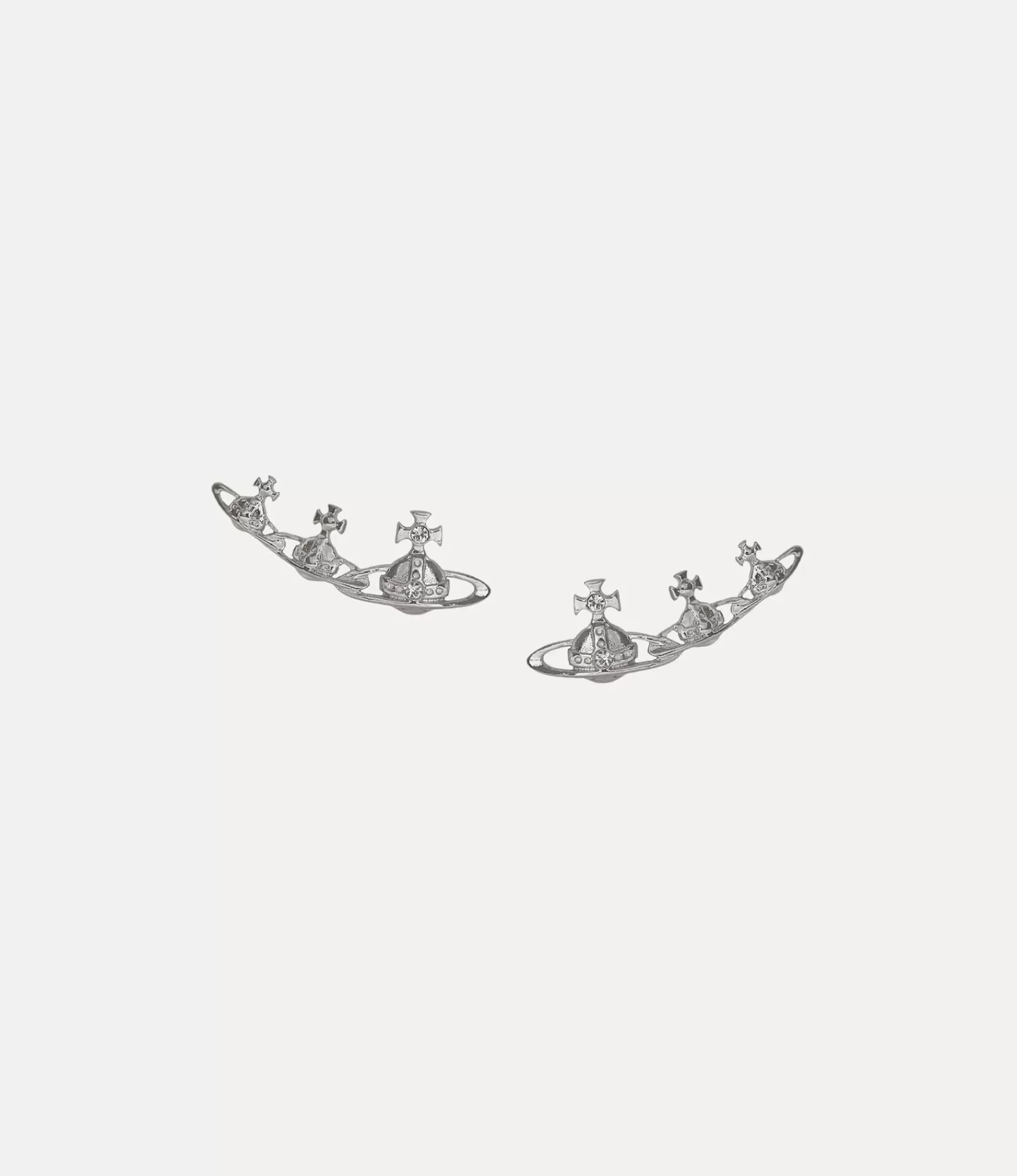 Vivienne Westwood Earrings*Candy earrings Platinum / Crystal Crystal