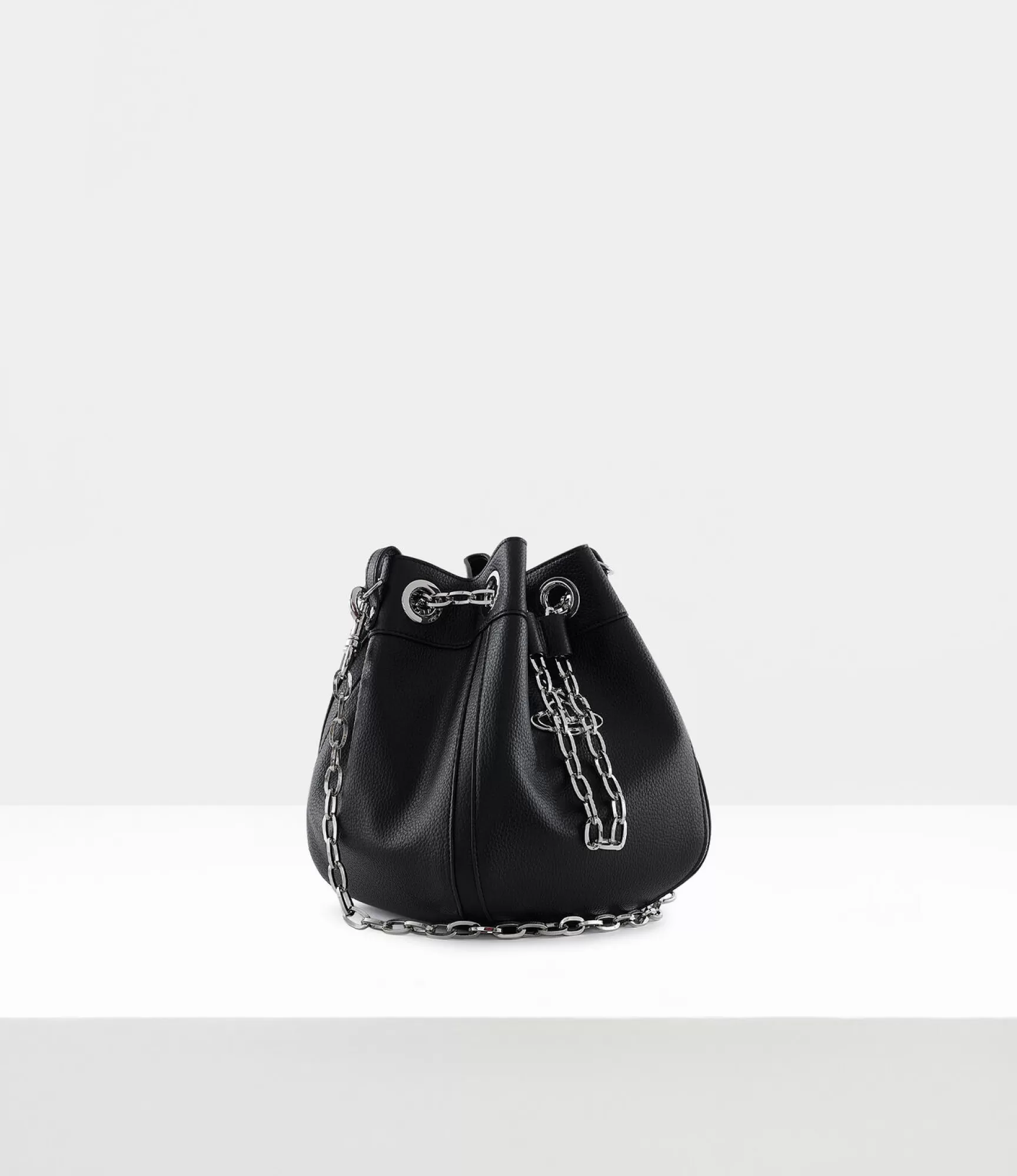 Vivienne Westwood Handbags*Chrissy medium bucket bag Black