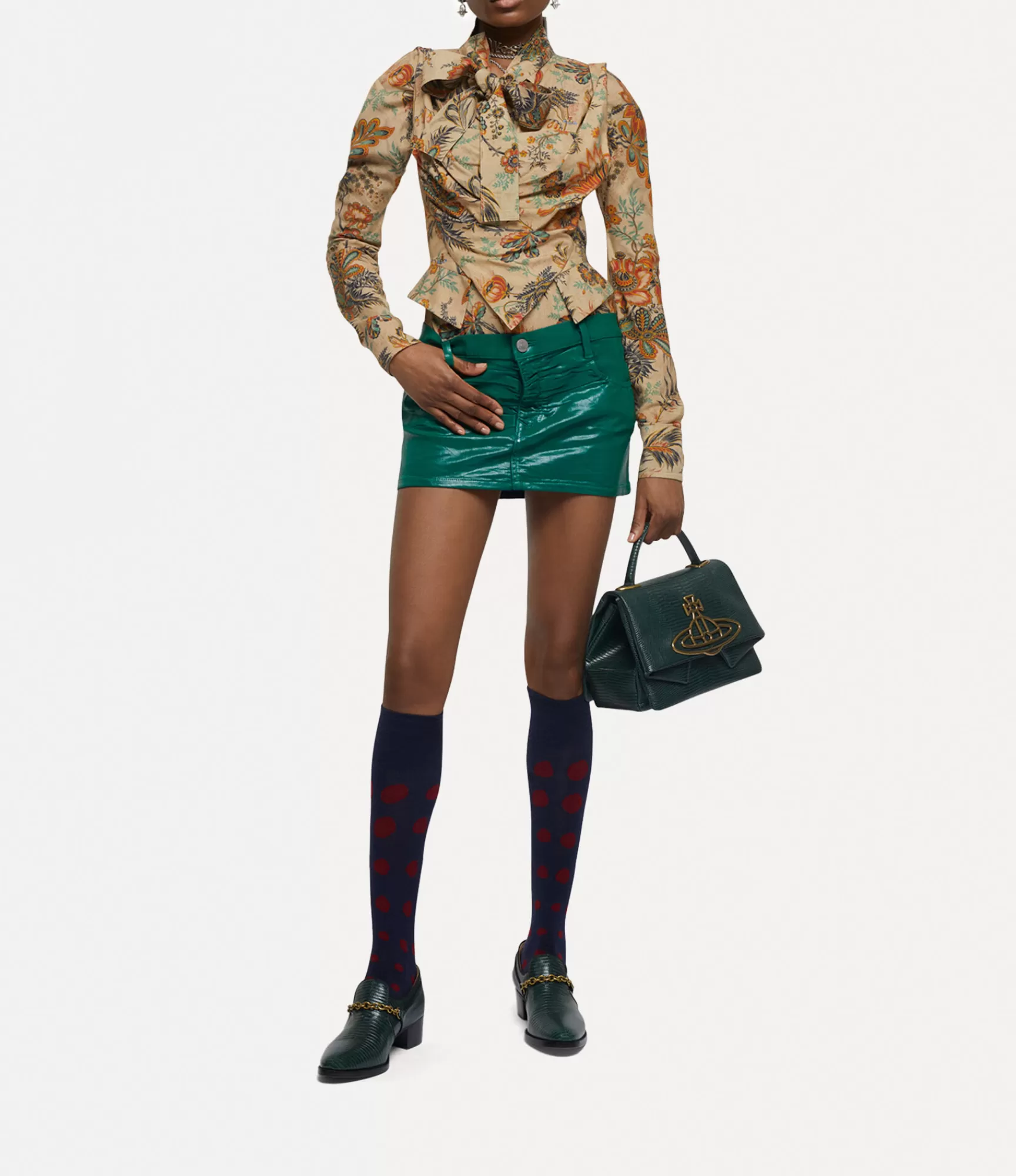Vivienne Westwood Skirts*Crewe foam skirt Green