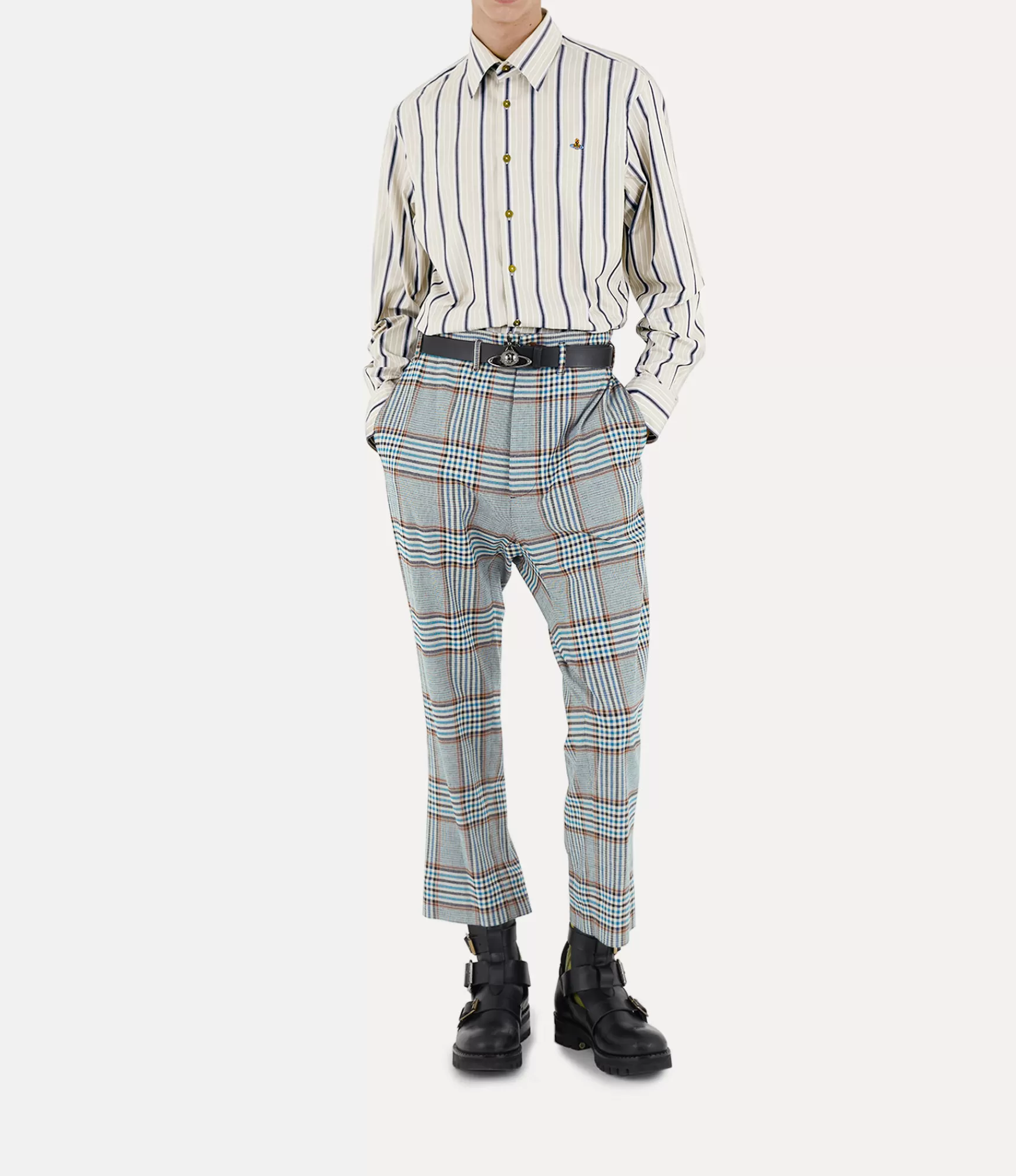 Vivienne Westwood Trousers and Shorts*Cropped cruise trousers Blue