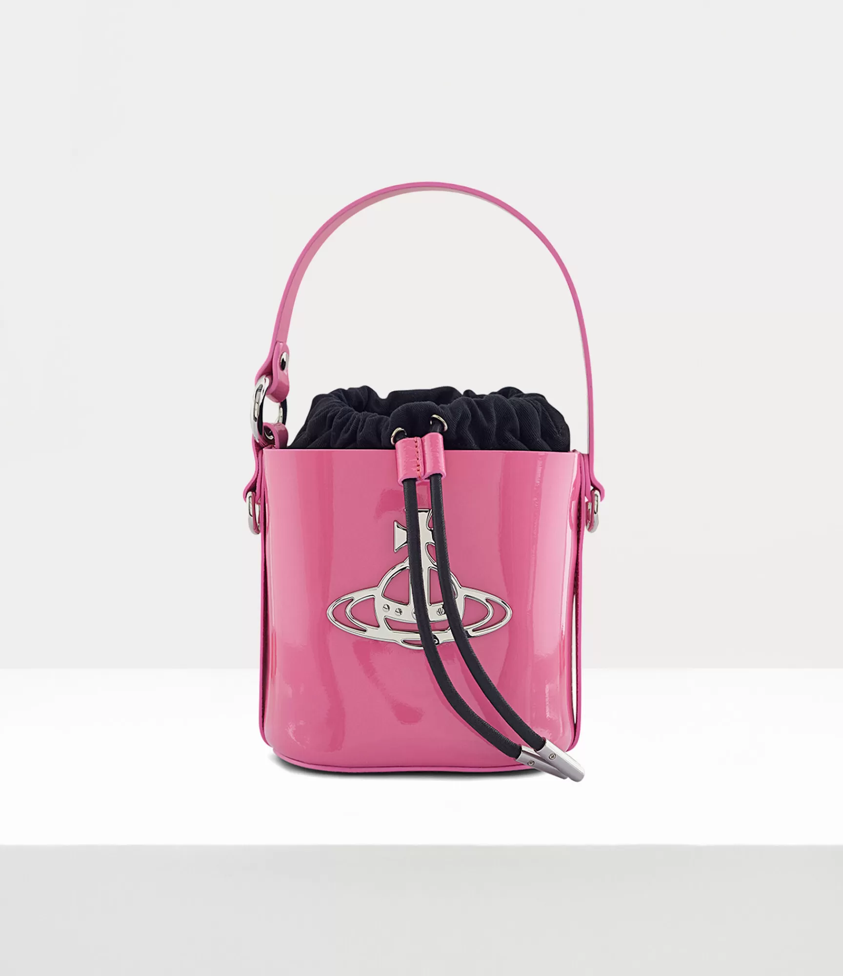 Vivienne Westwood Handbags*Daisy small drawstring bucket Pink