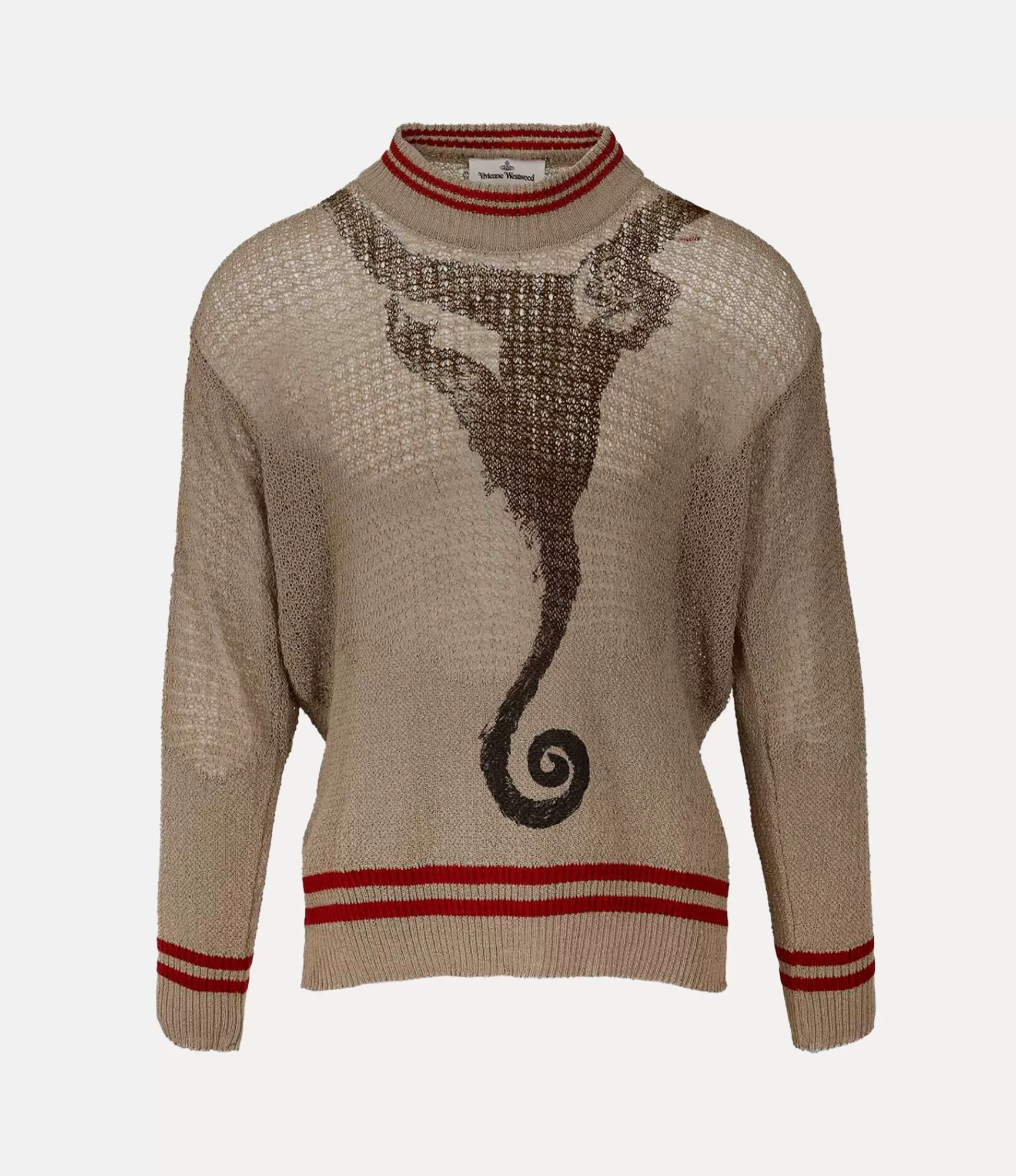 Vivienne Westwood Knitwear and Sweatshirts*Distressed jumper Taupe