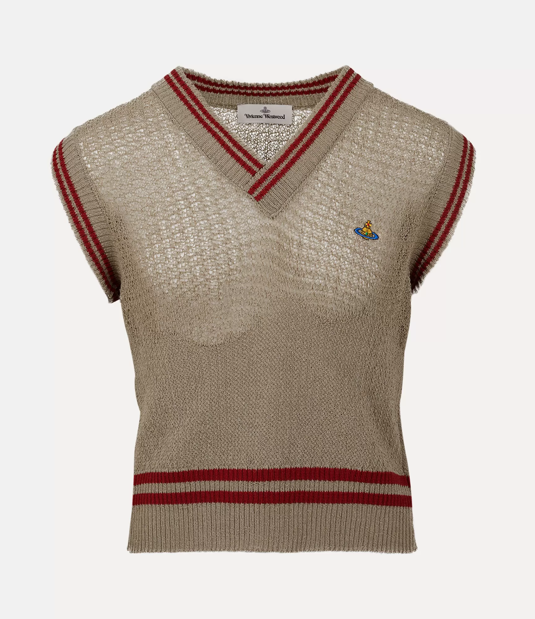 Vivienne Westwood Knitwear and Sweatshirts | Knitwear*Distressed vest Taupe
