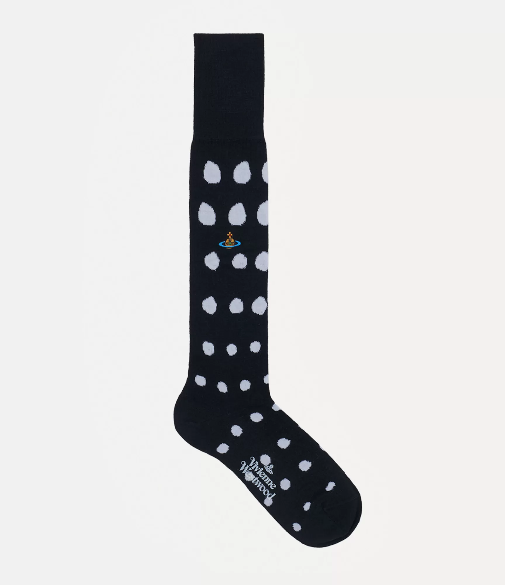 Vivienne Westwood Socks | Socks and Tights*Dots high sock Black