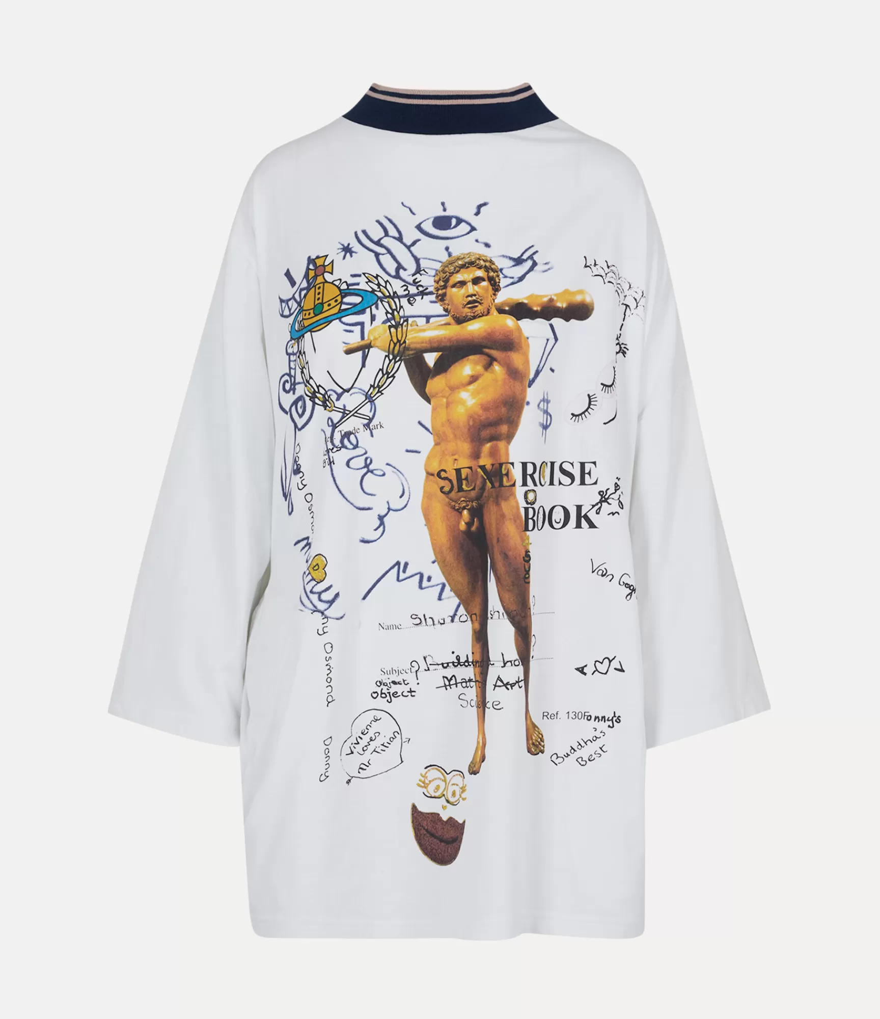 Vivienne Westwood T-Shirts and Polos | Sweatshirts and T-Shirts*Drunken oversized t-shirt White