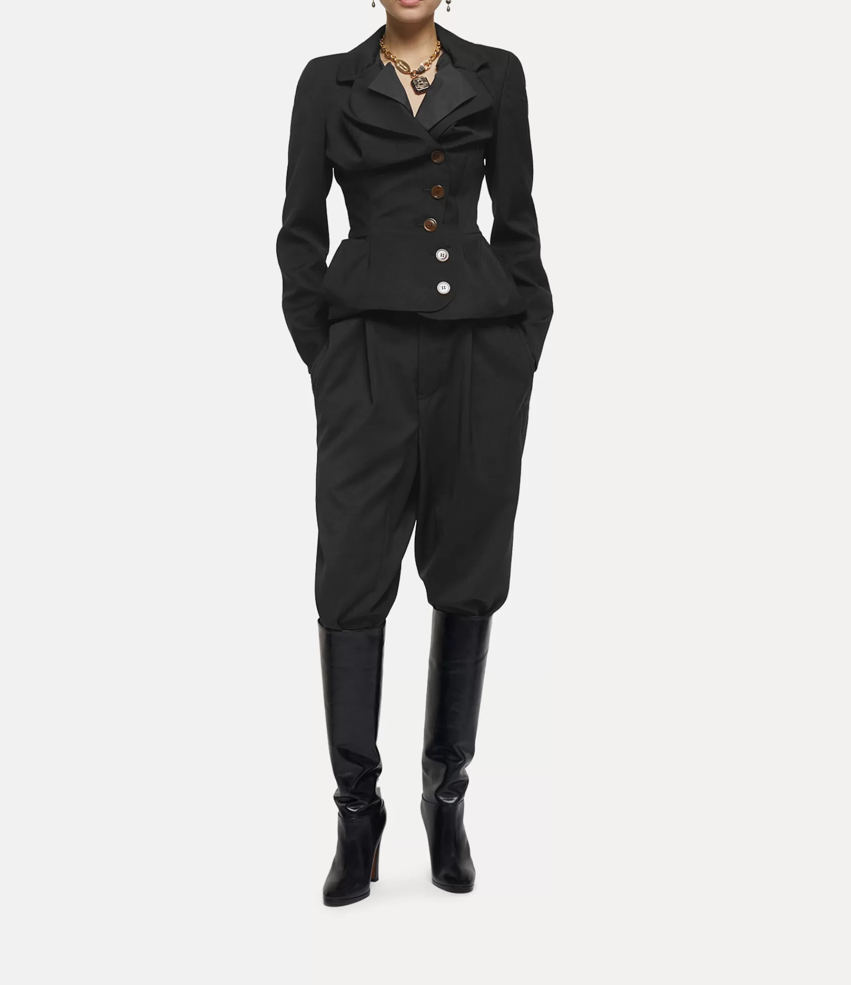 Vivienne Westwood Coats and Jackets*Drunken tailored jacket Black