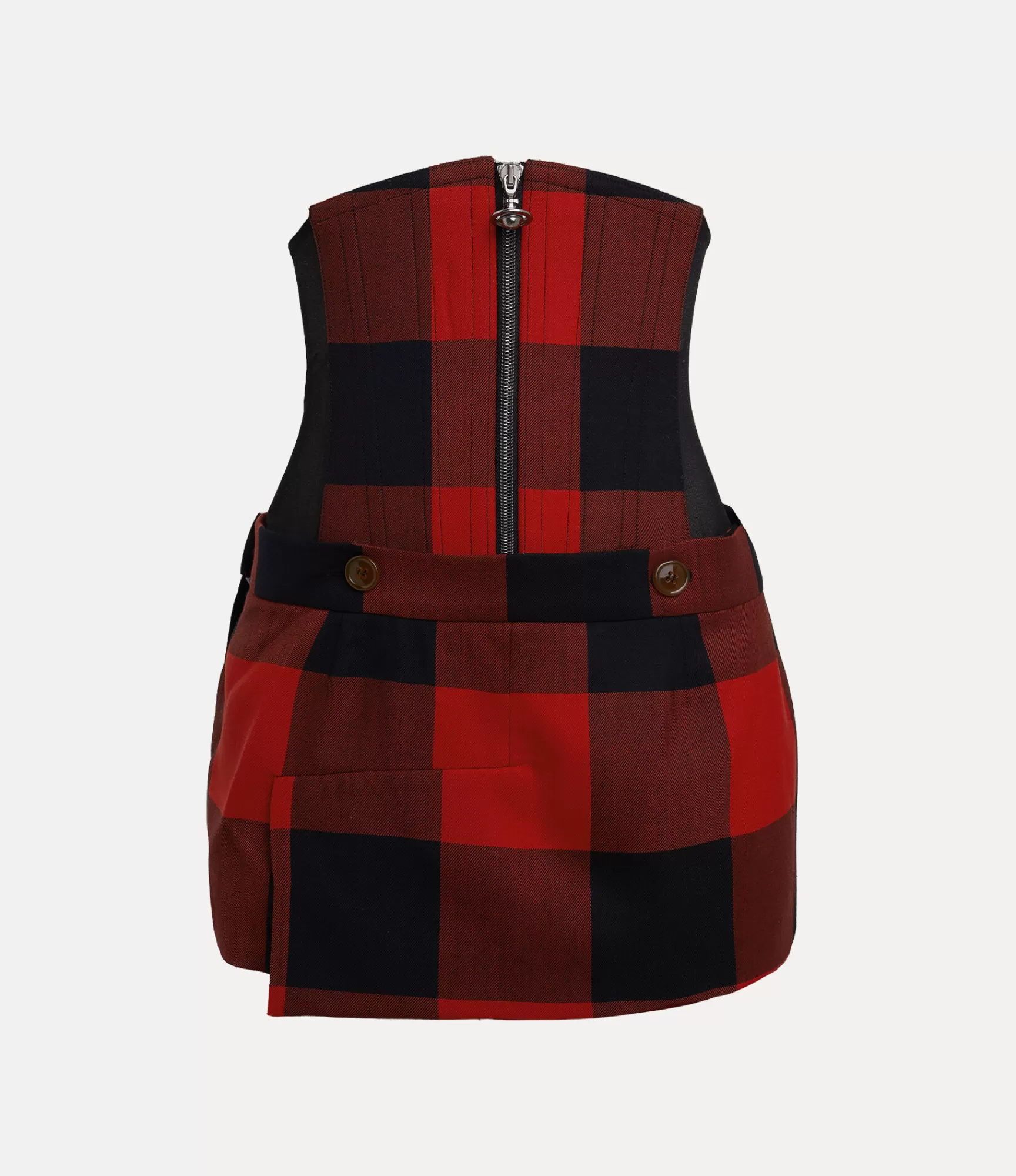 Vivienne Westwood Skirts*Foam corset skirt Red/black