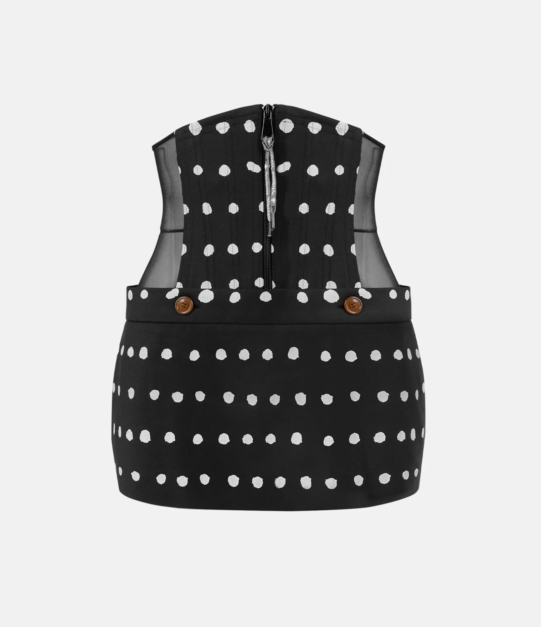 Vivienne Westwood Skirts*Foam corset skirt Dots