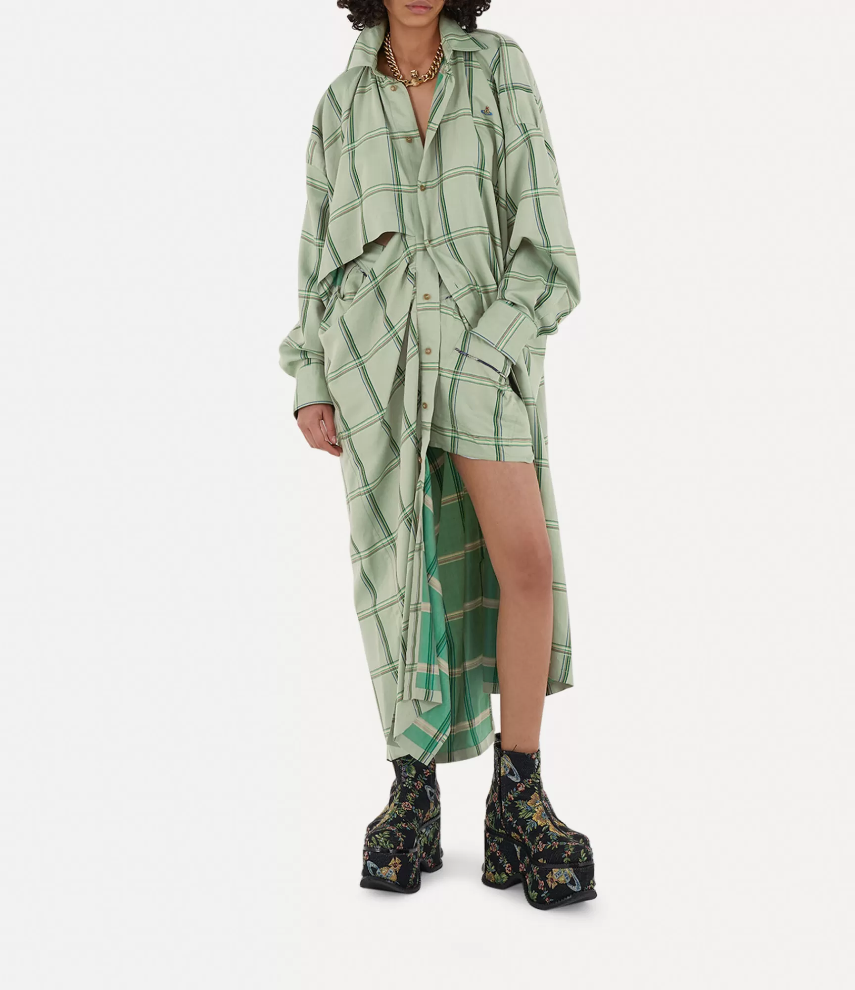 Vivienne Westwood Dresses*Gibbon dress Green