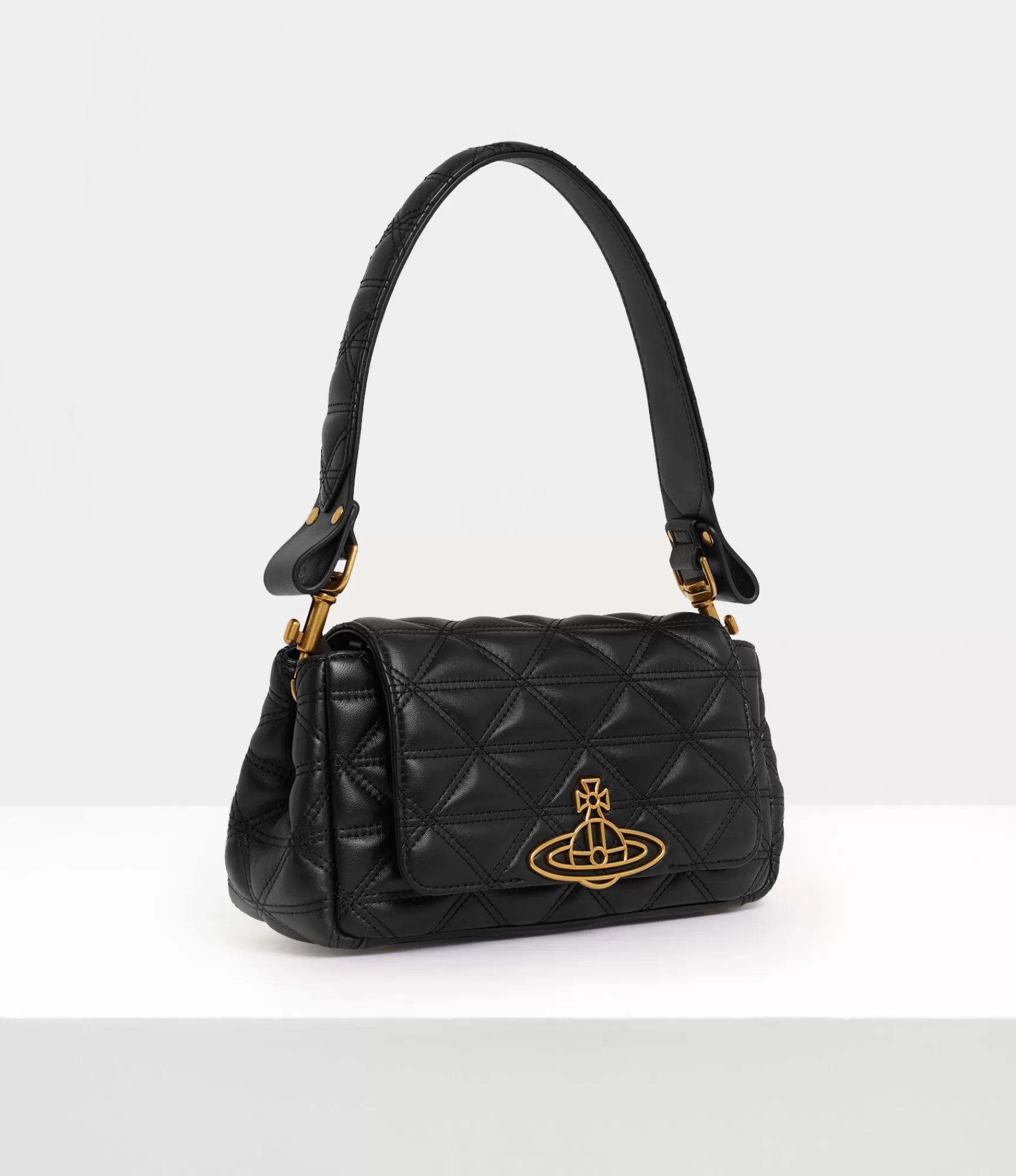 Vivienne Westwood Handbags*Hazel medium handbag Black