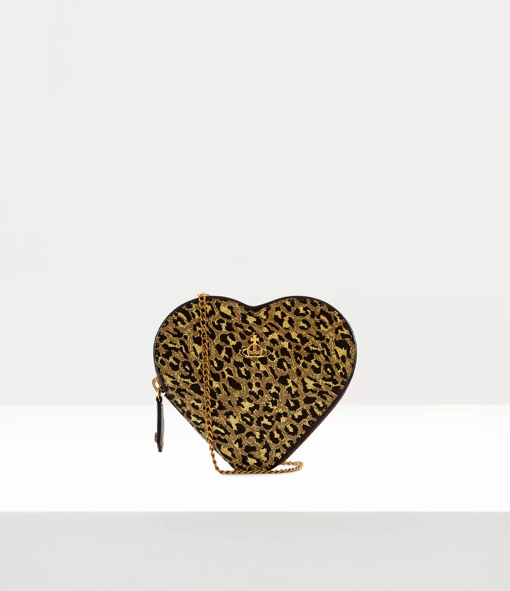 Vivienne Westwood Crossbody Bags*Heart crossbody Brown