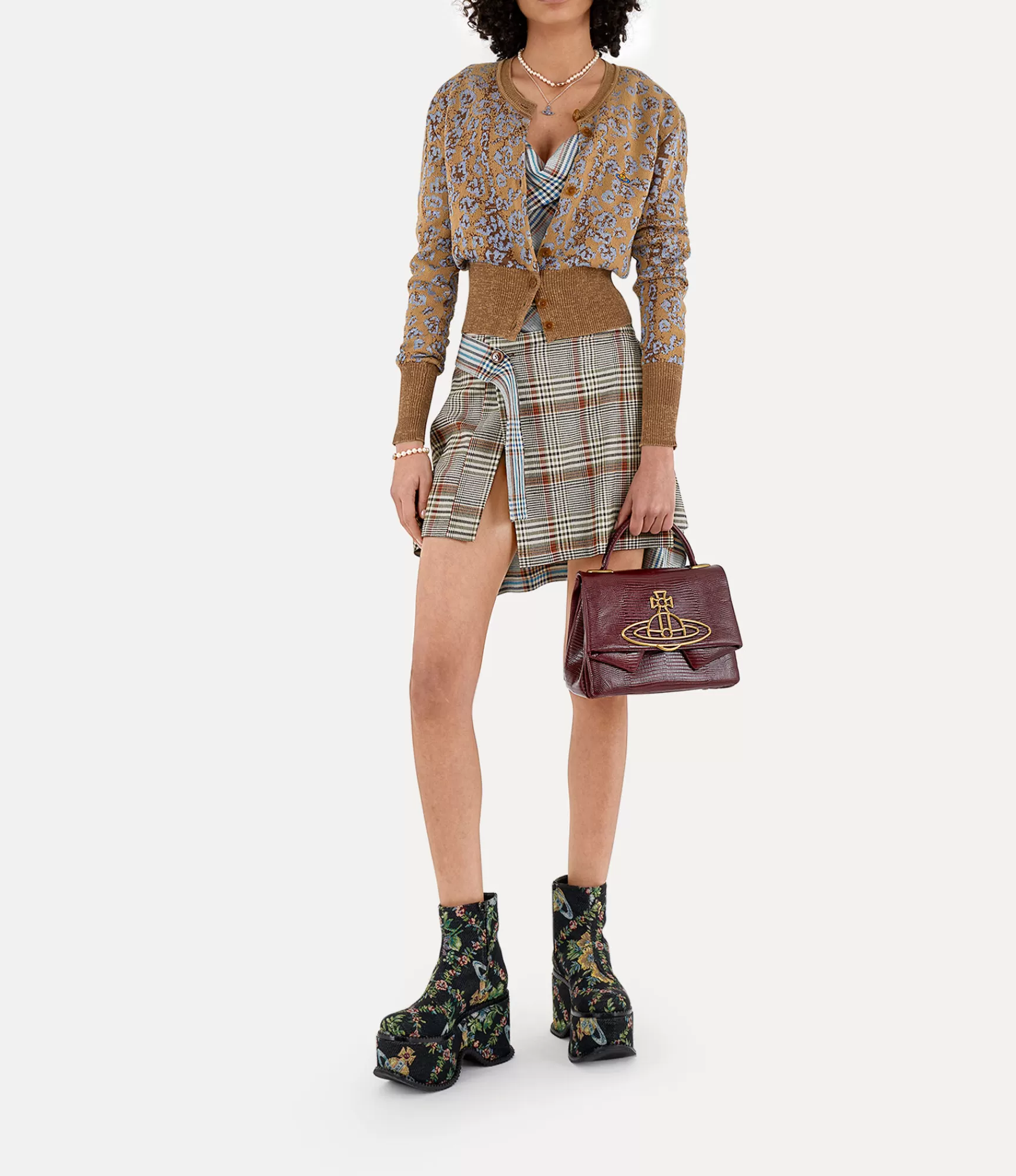 Vivienne Westwood Knitwear*LEO CARDI Leopard