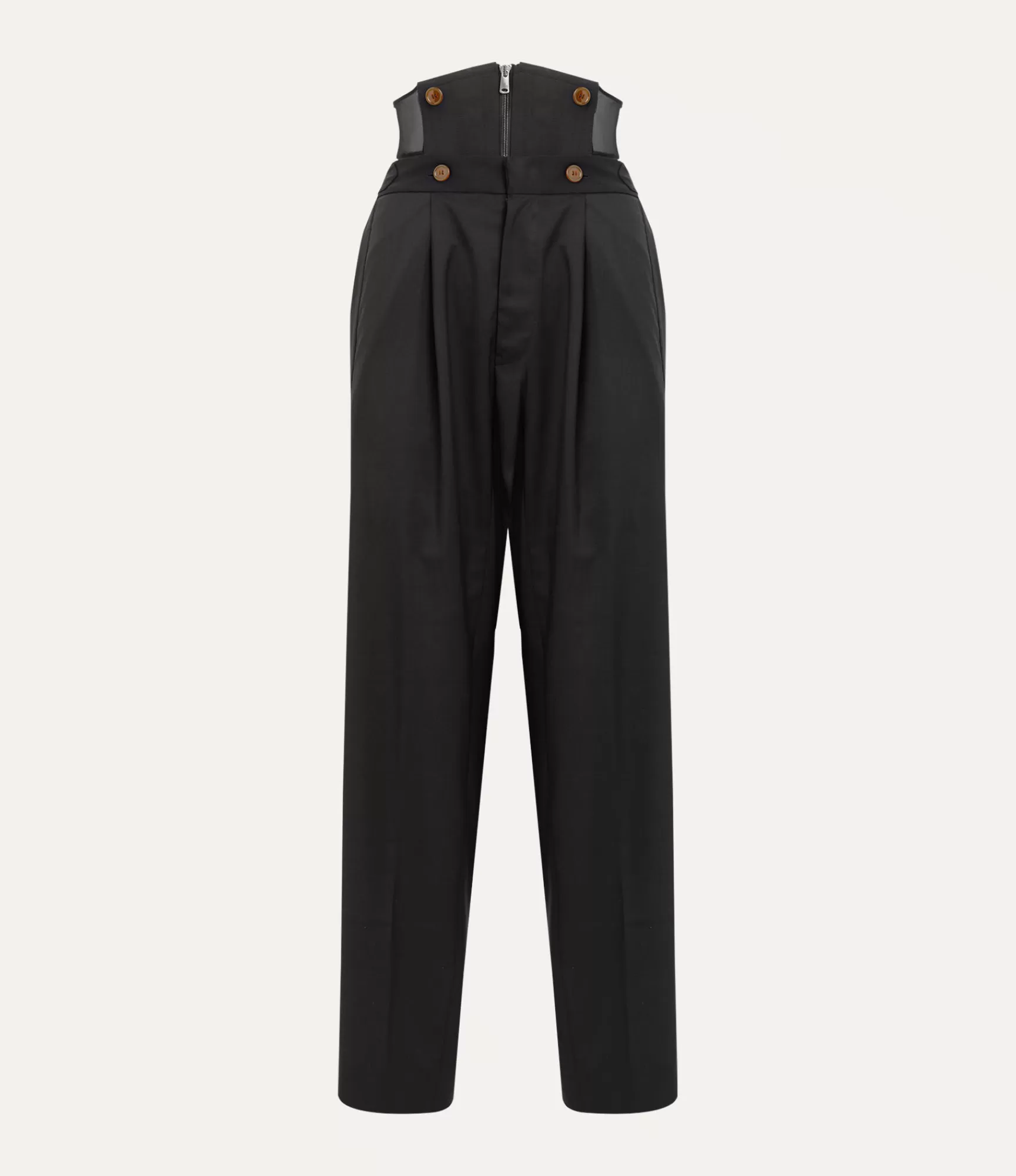 Vivienne Westwood Trousers and Shorts*LONG MACCA CORSET TROUSERS Black