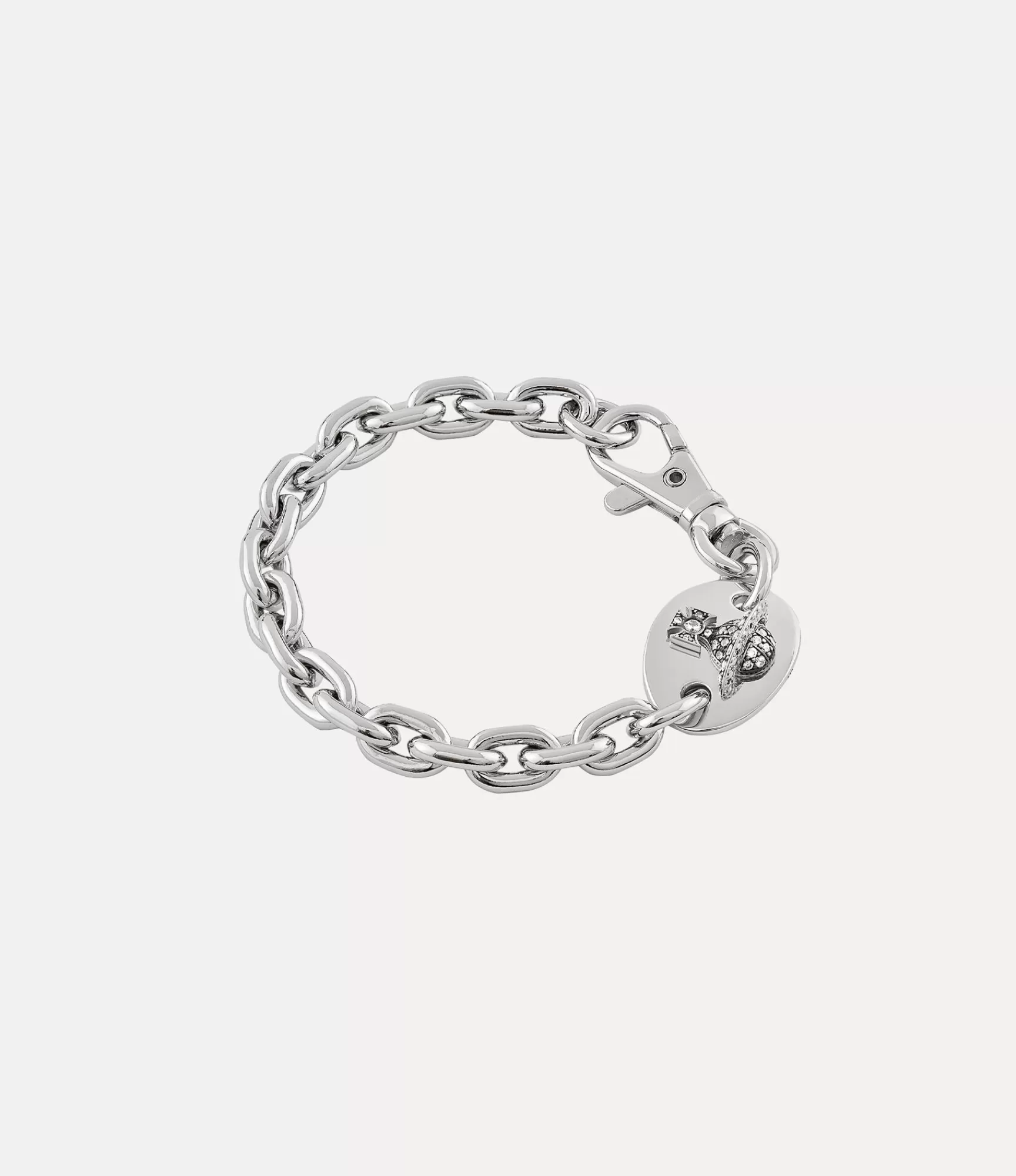 Vivienne Westwood Bracelets*Man. carmelo bracelet Antique Platinum / Platinum / White Cz