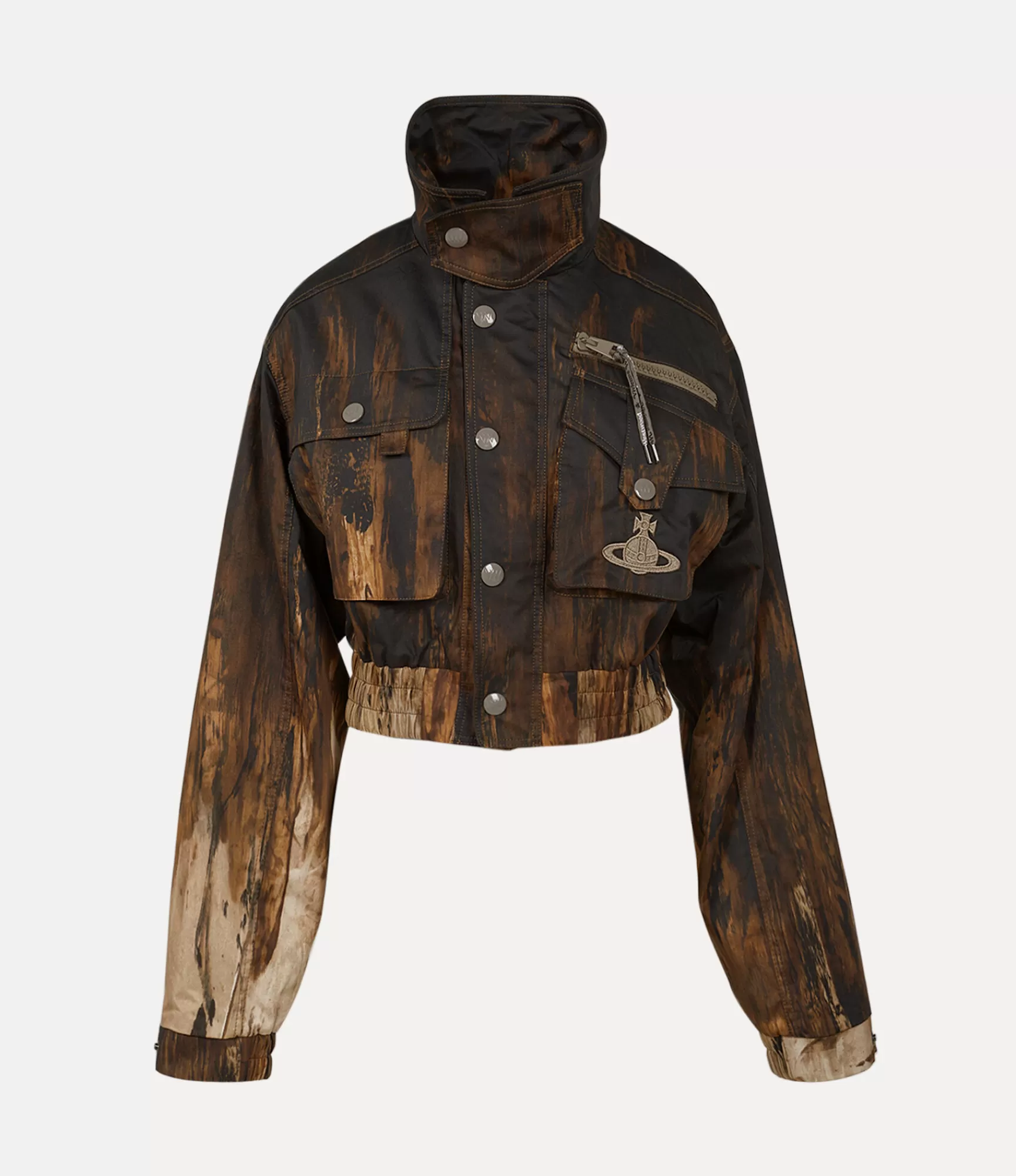 Vivienne Westwood Coats and Jackets*Memphis cropped bomber Brown