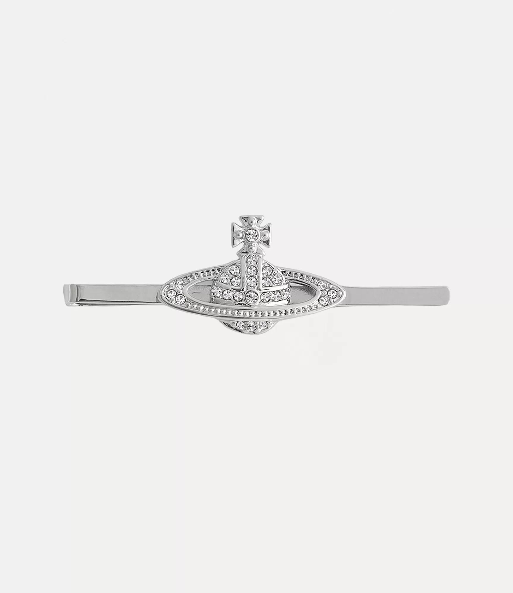 Vivienne Westwood Other Accessories*Mini bas relief tie clip Platinum / Crystal Crystal