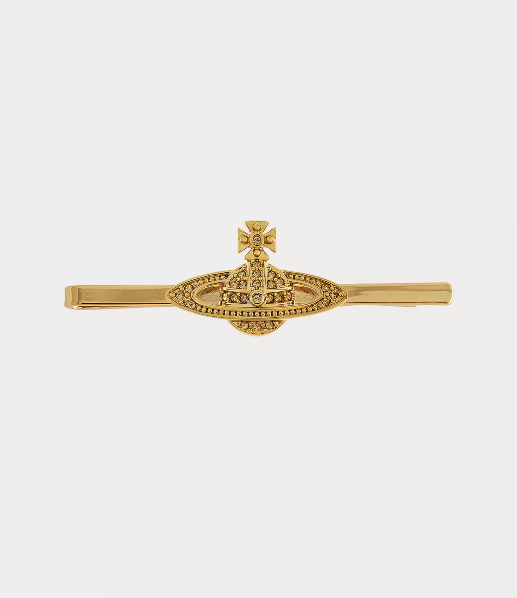 Vivienne Westwood Other Accessories*Mini bas relief tie clip Gold Light Colorado Topaz