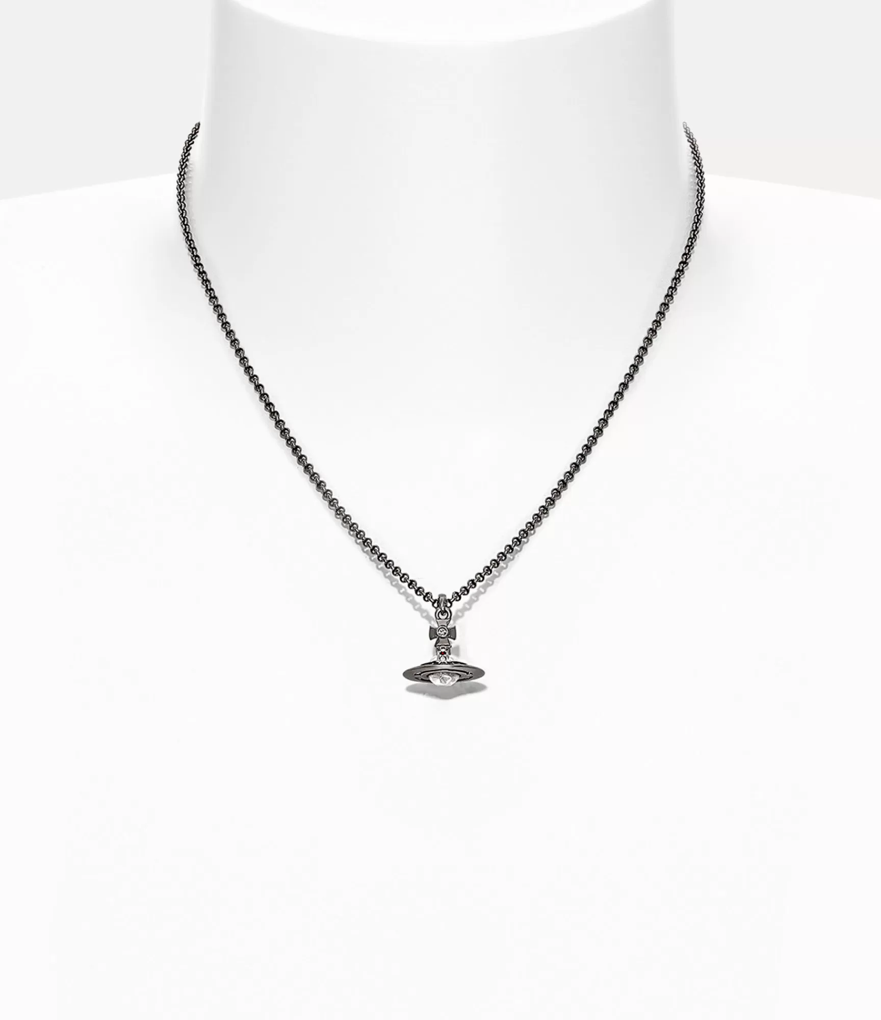 Vivienne Westwood Necklaces*New petite orb pendant Ruthenium