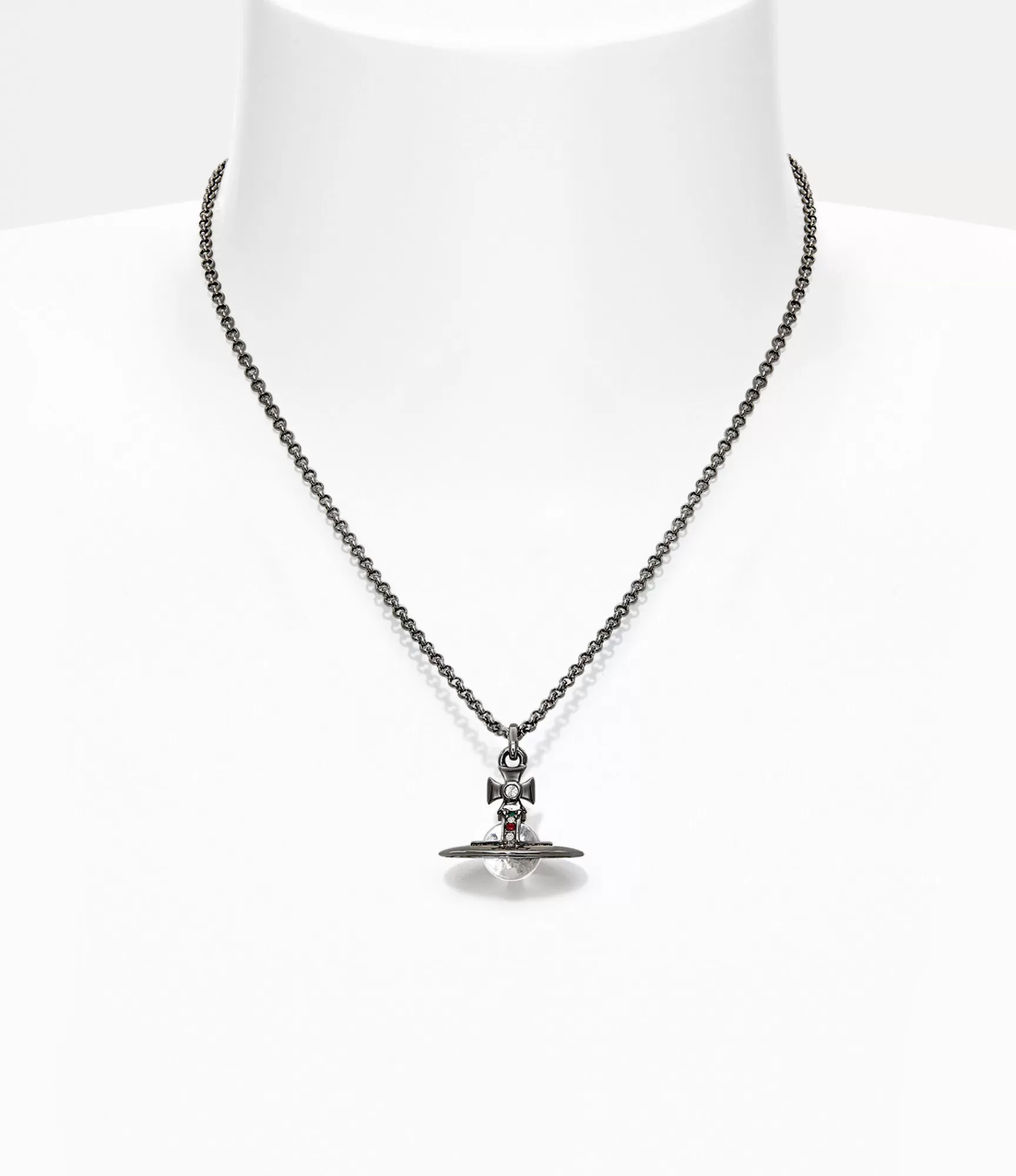 Vivienne Westwood Necklaces*New tiny orb pendant Ruthenium