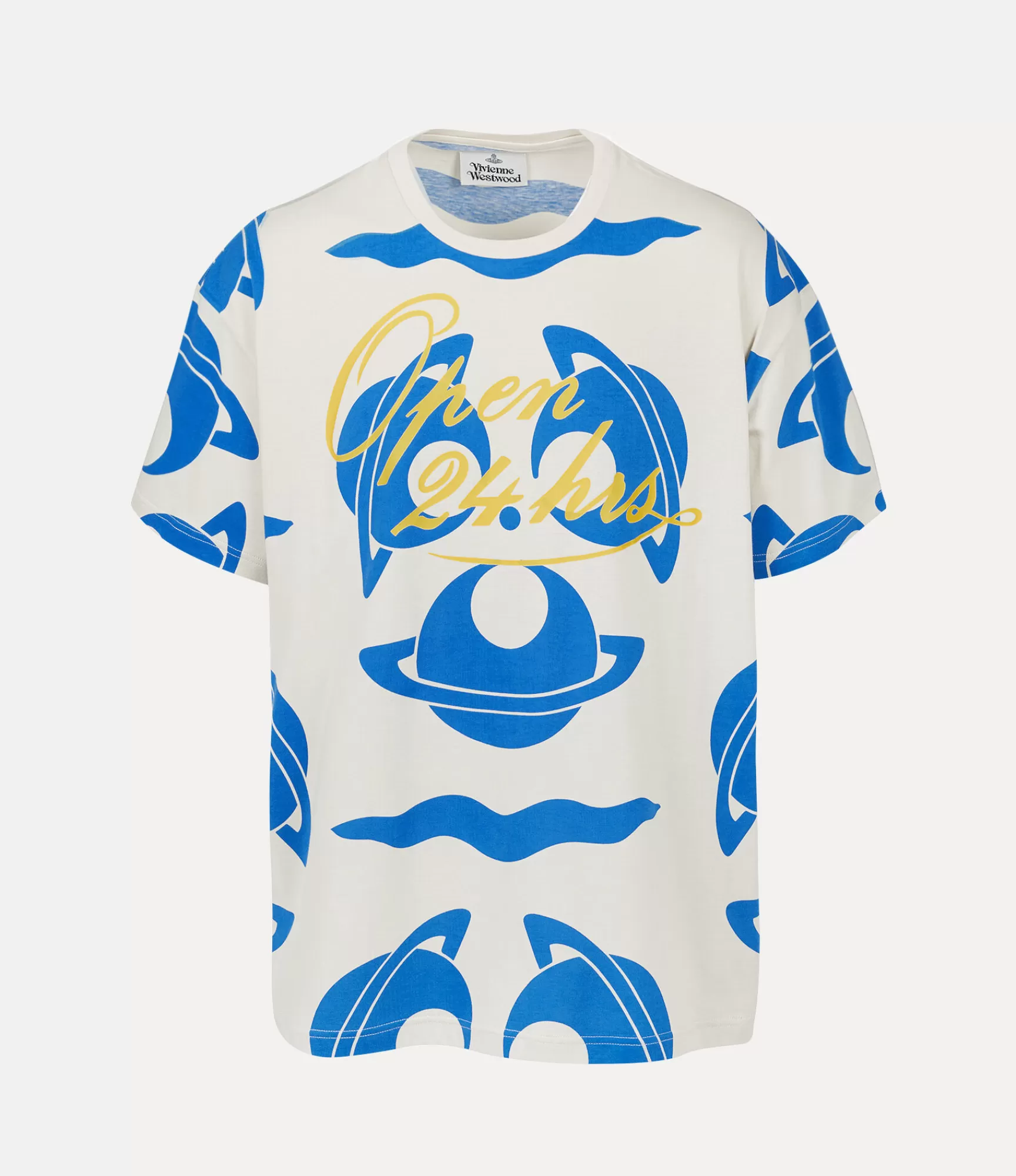 Vivienne Westwood T-Shirts and Polos | Sweatshirts and T-Shirts*OPEN24H OVERSIZED T-SHIRT Stone