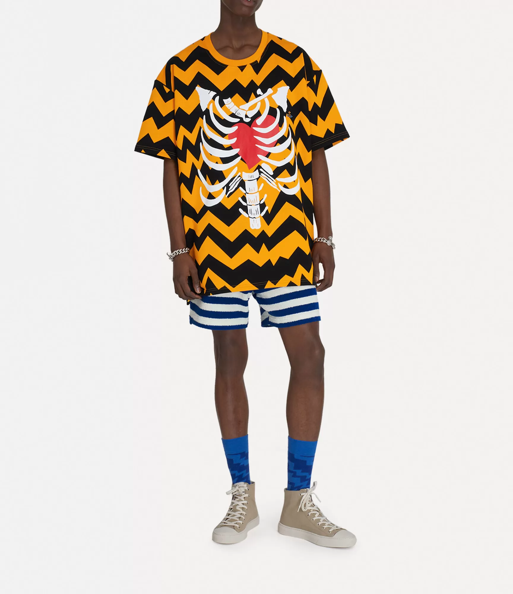 Vivienne Westwood T-Shirts and Polos | Sweatshirts and T-Shirts*Oversized t-shirt Zig Zag
