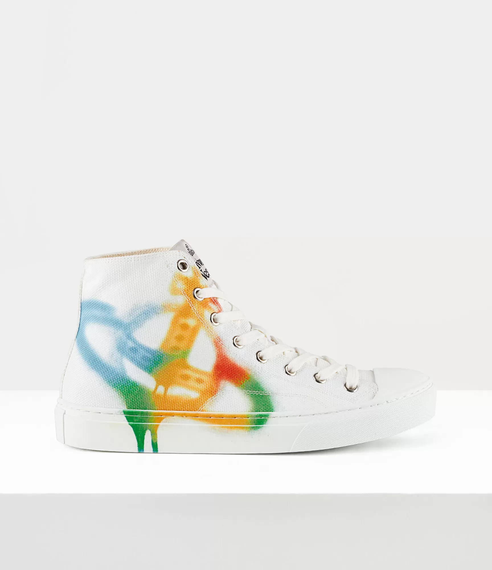 Vivienne Westwood Trainers*Plimsoll high top White/multi