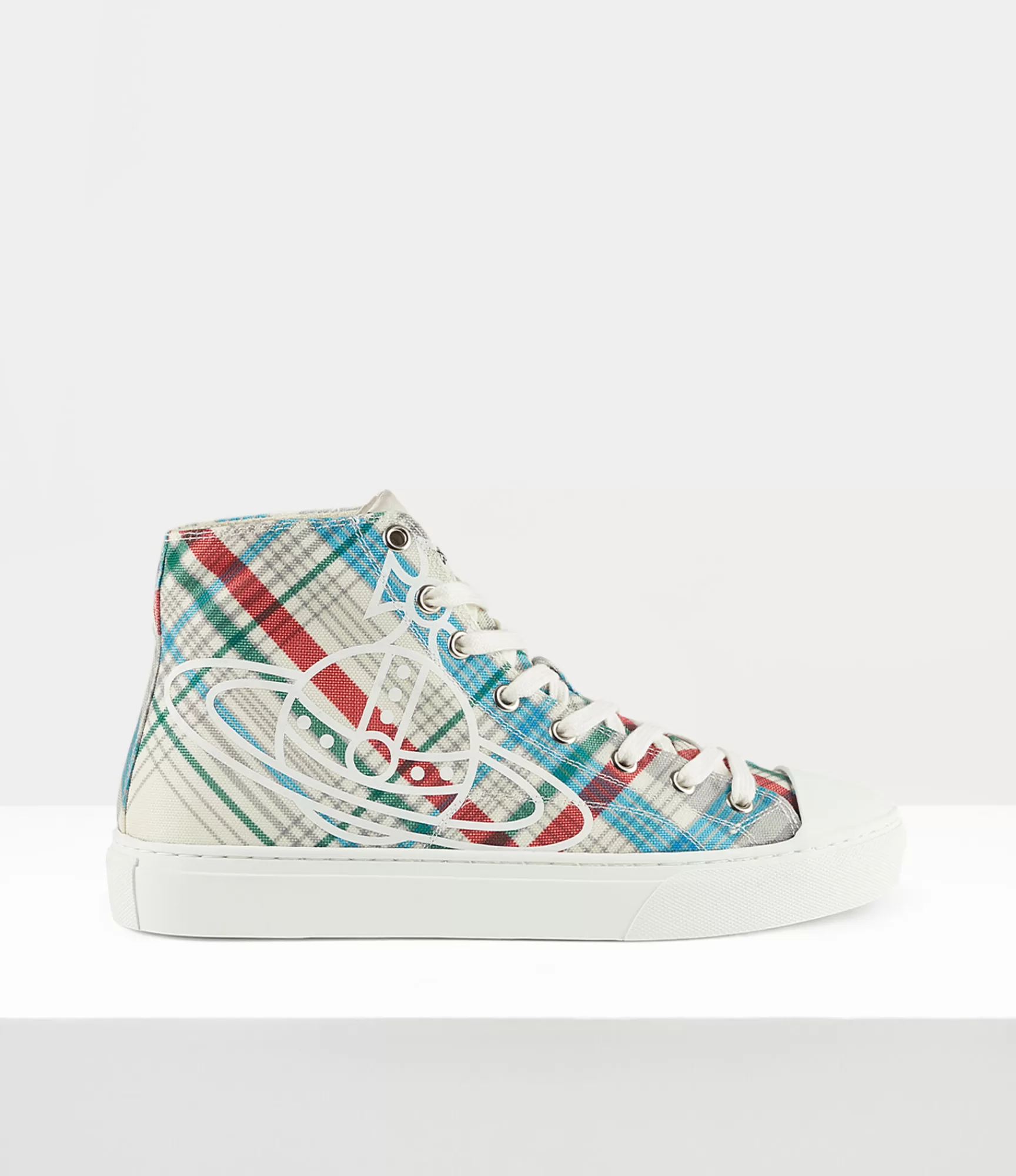 Vivienne Westwood Trainers*Plimsoll high top Madras Check