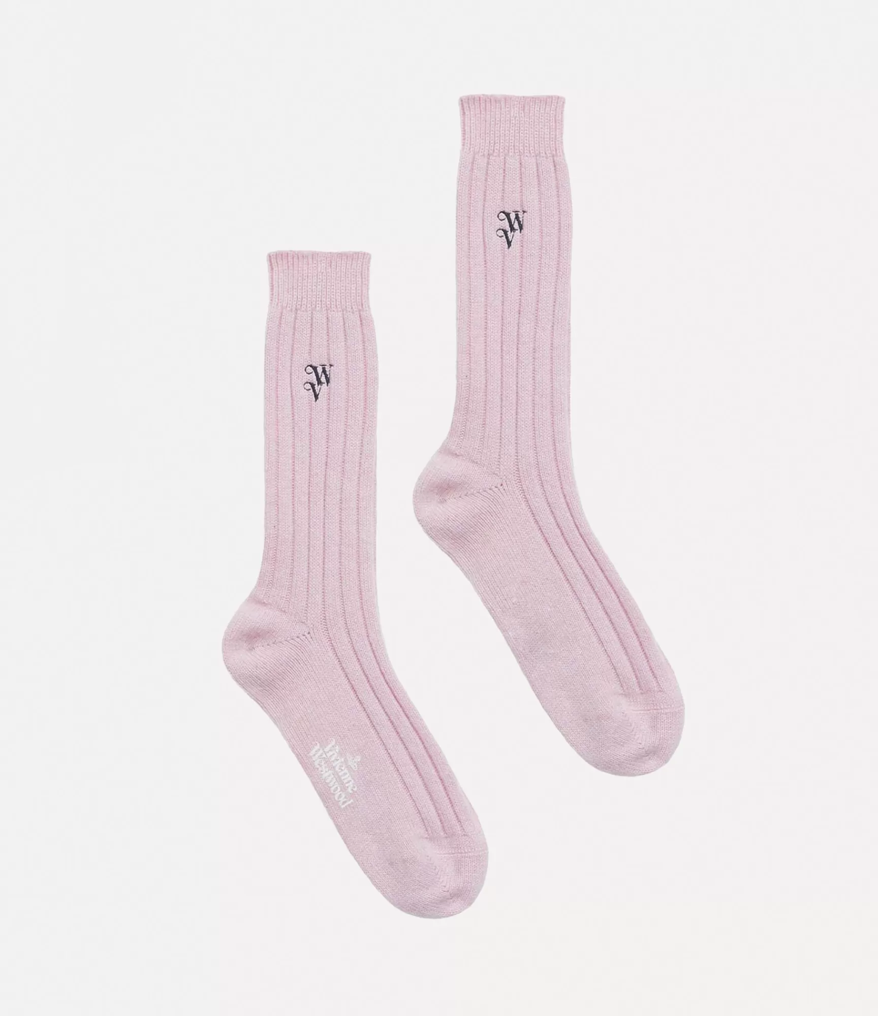 Vivienne Westwood Socks | Socks and Tights*Rib cashmere socks Pink