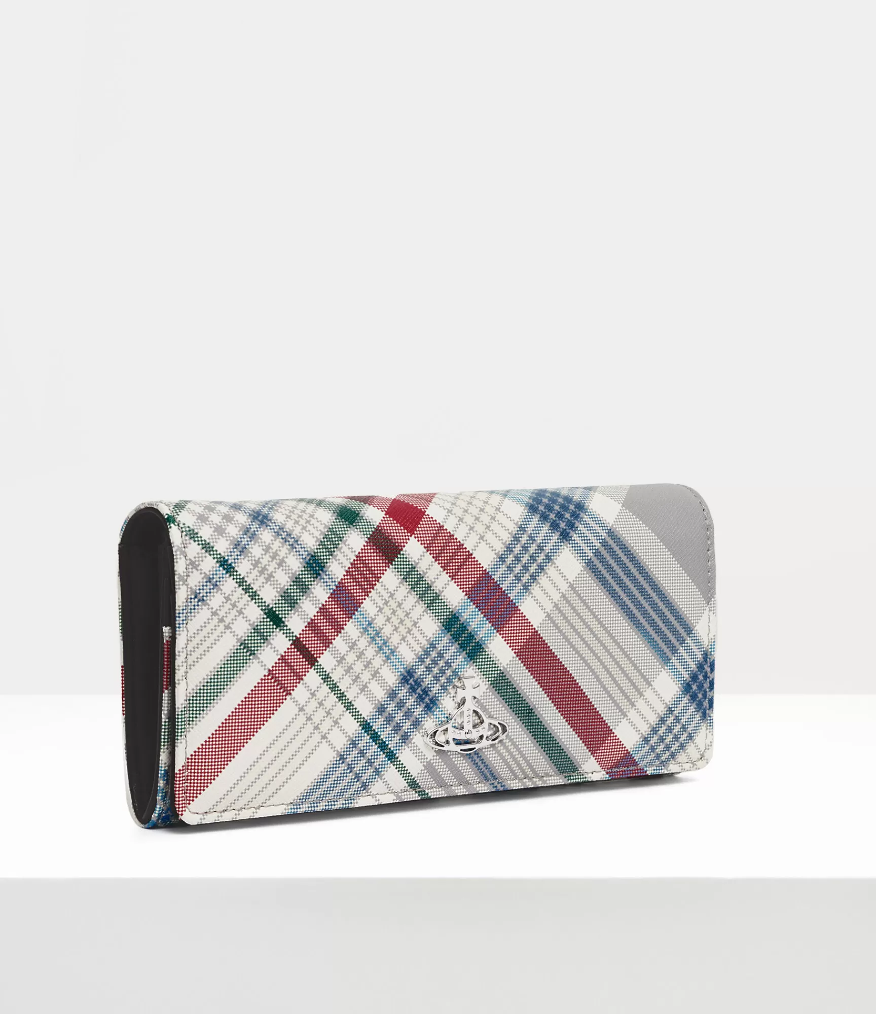 Vivienne Westwood Wallets and Purses*Saffiano print classic credit card wallet Madras Check