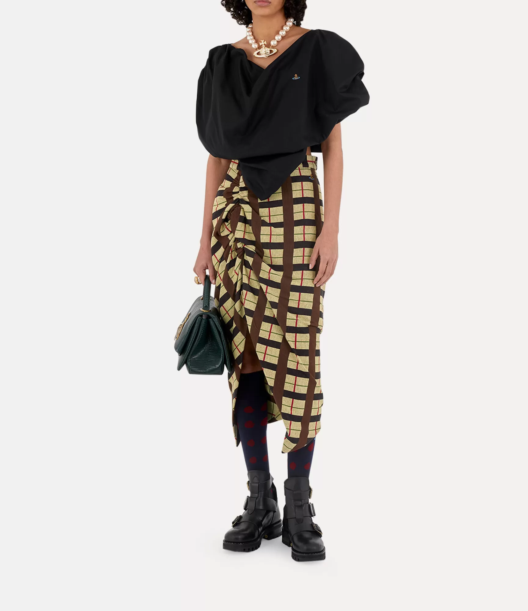 Vivienne Westwood Skirts*SIDE PANTHER SKIRT Multi