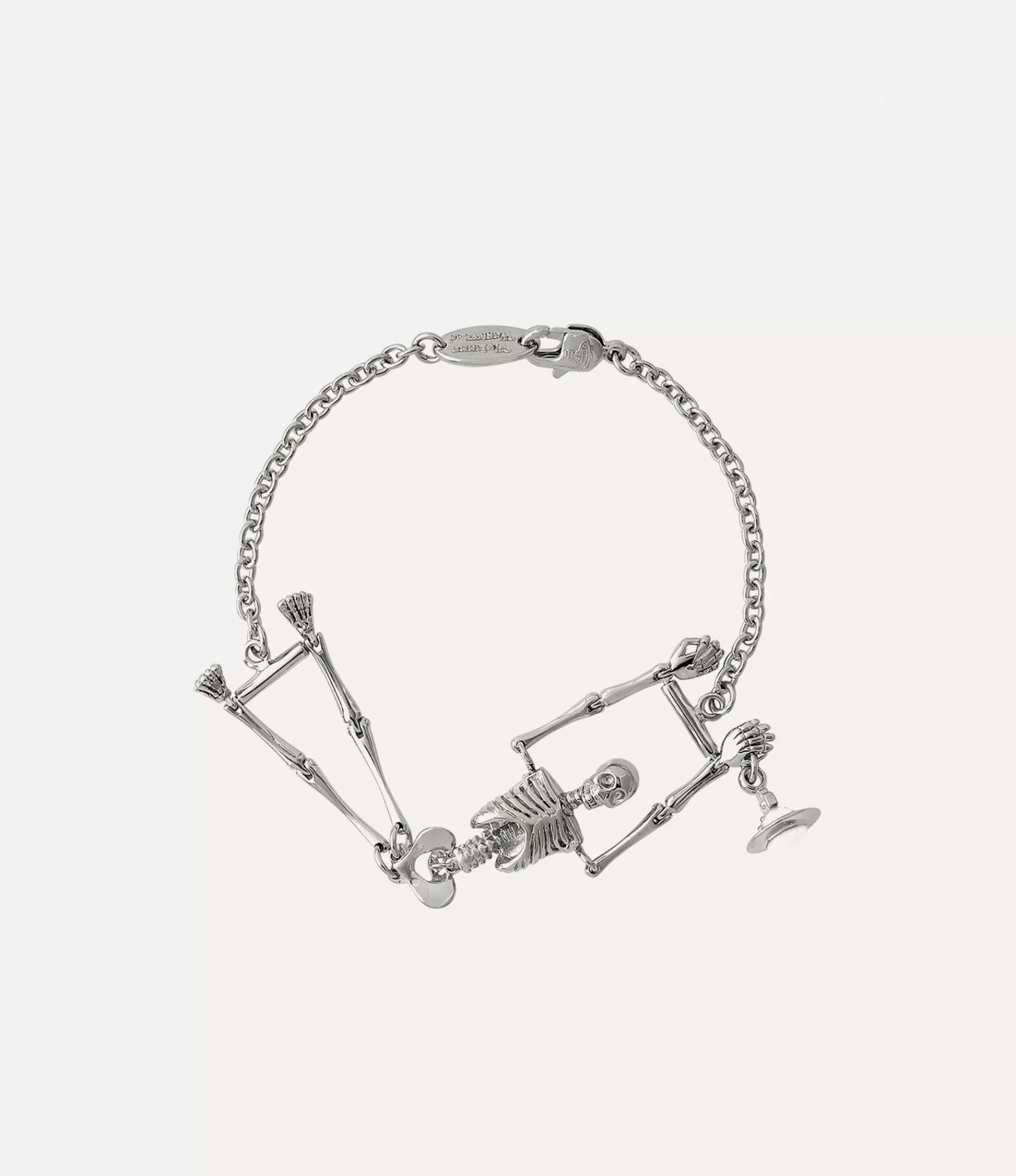 Vivienne Westwood Bracelets*Skeleton bracelet Palladium Black