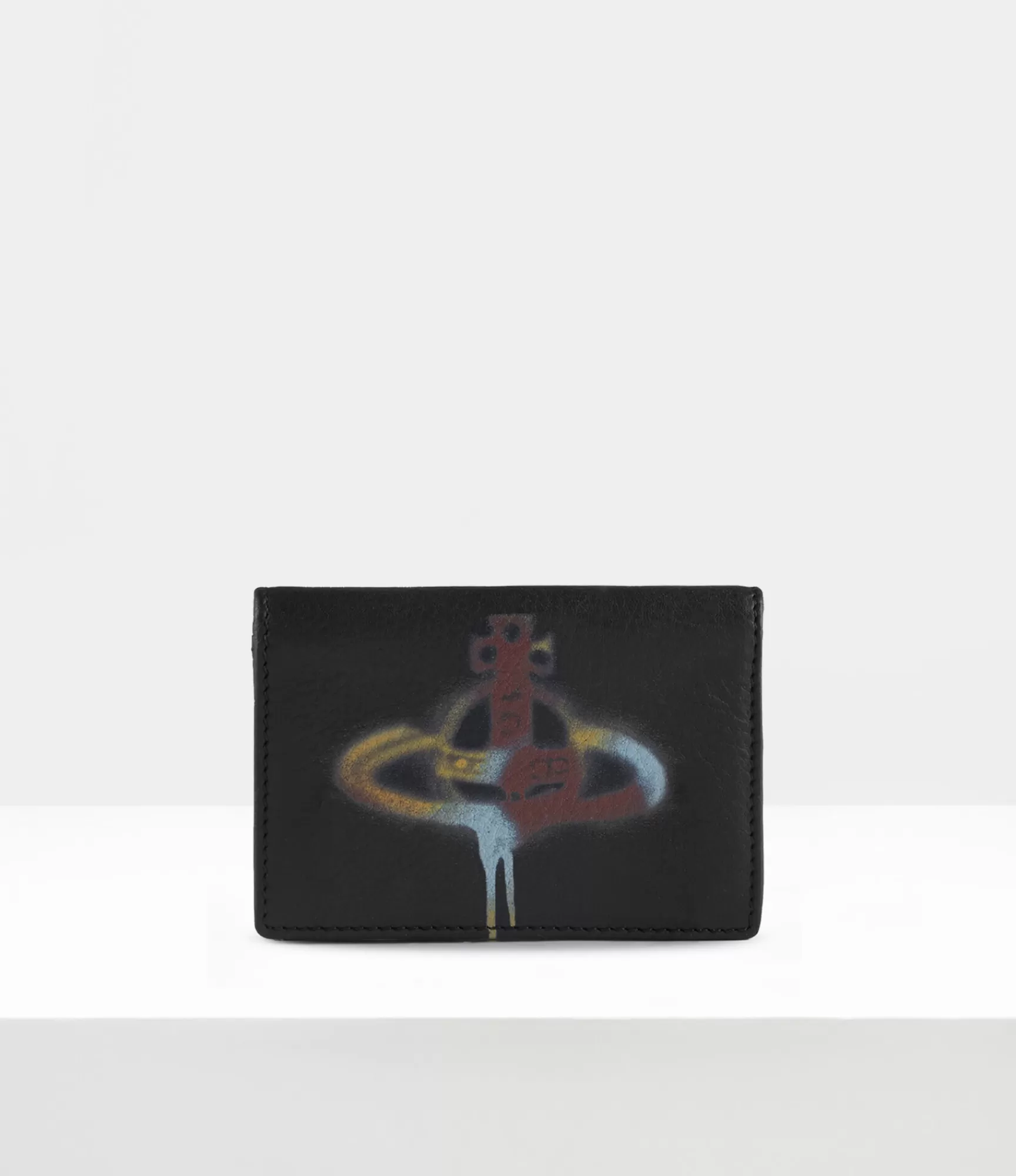 Vivienne Westwood Wallets | Wallets and Purses*Spray orb card holder Black Multi