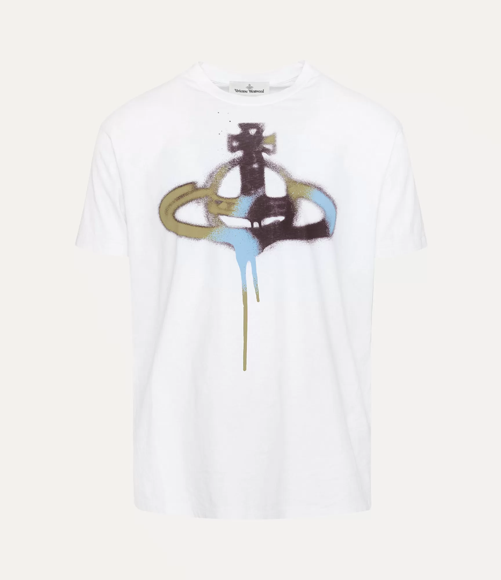 Vivienne Westwood T-Shirts and Polos | Sweatshirts and T-Shirts*Spray orb classic t-shirt White