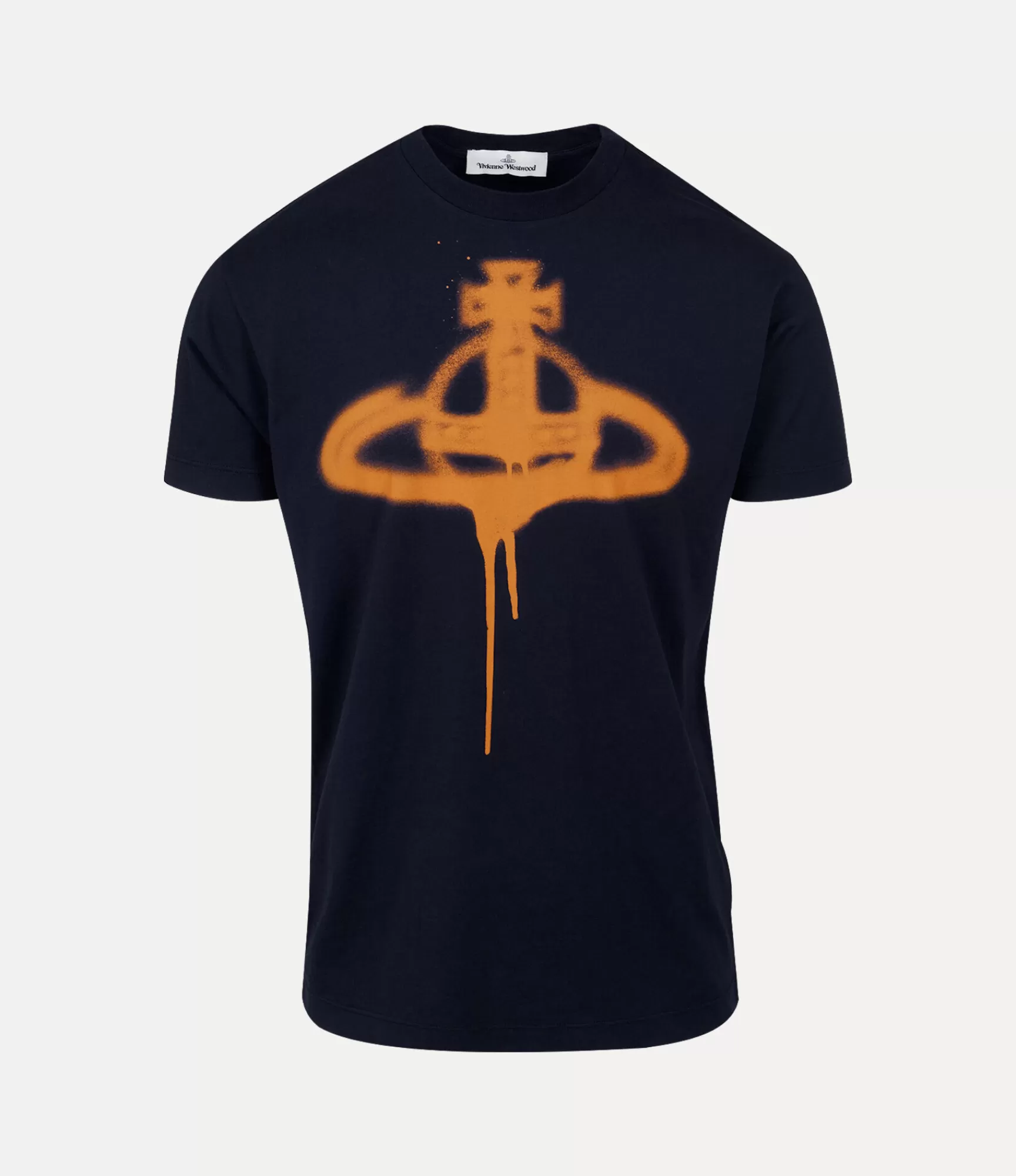 Vivienne Westwood T-Shirts and Polos | Sweatshirts and T-Shirts*SPRAY ORB CLASSIC T-SHIRT Navy