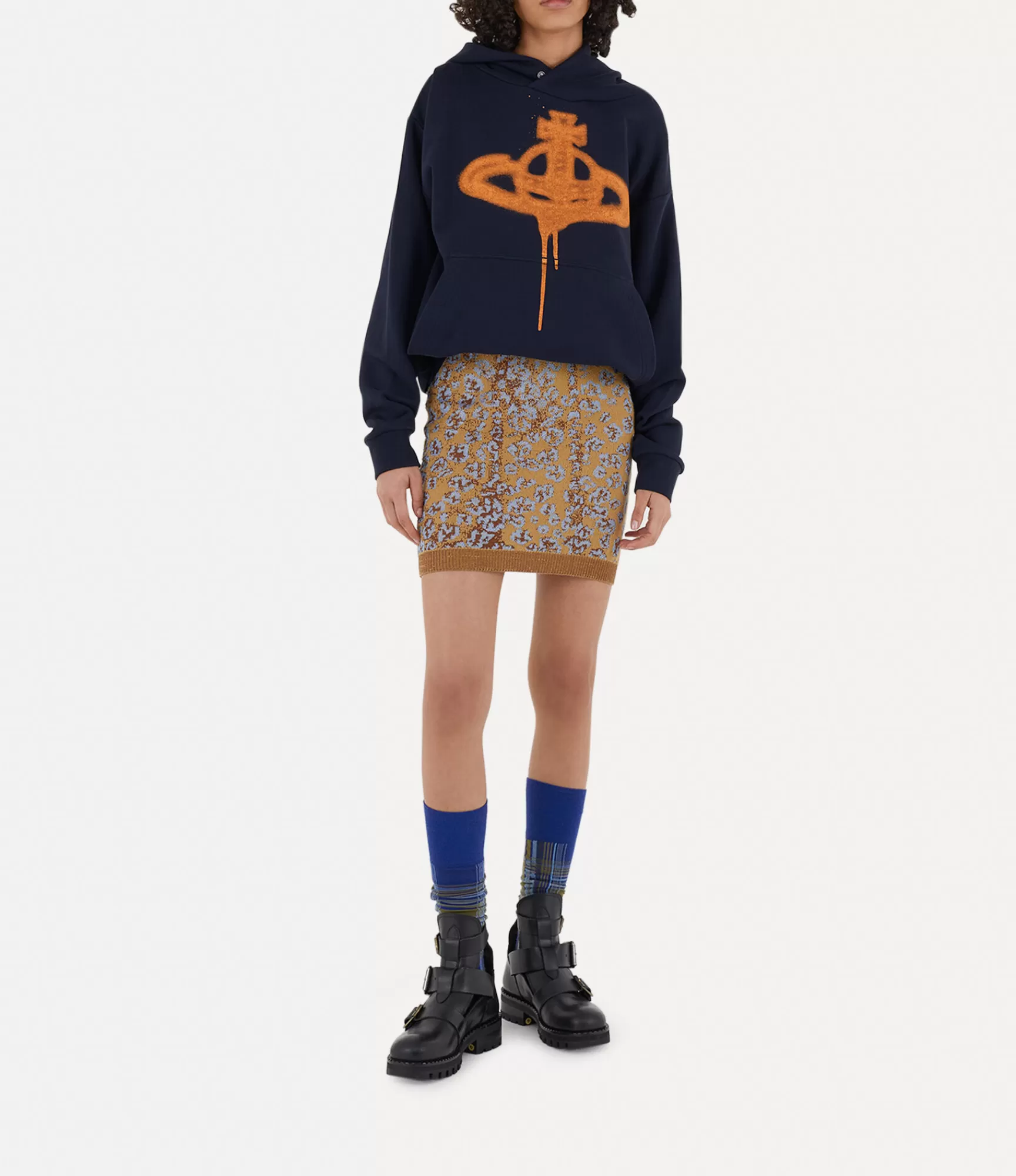 Vivienne Westwood Knitwear and Sweatshirts | Sweatshirts and T-Shirts*Spray orb pullover sweatshirt Navy