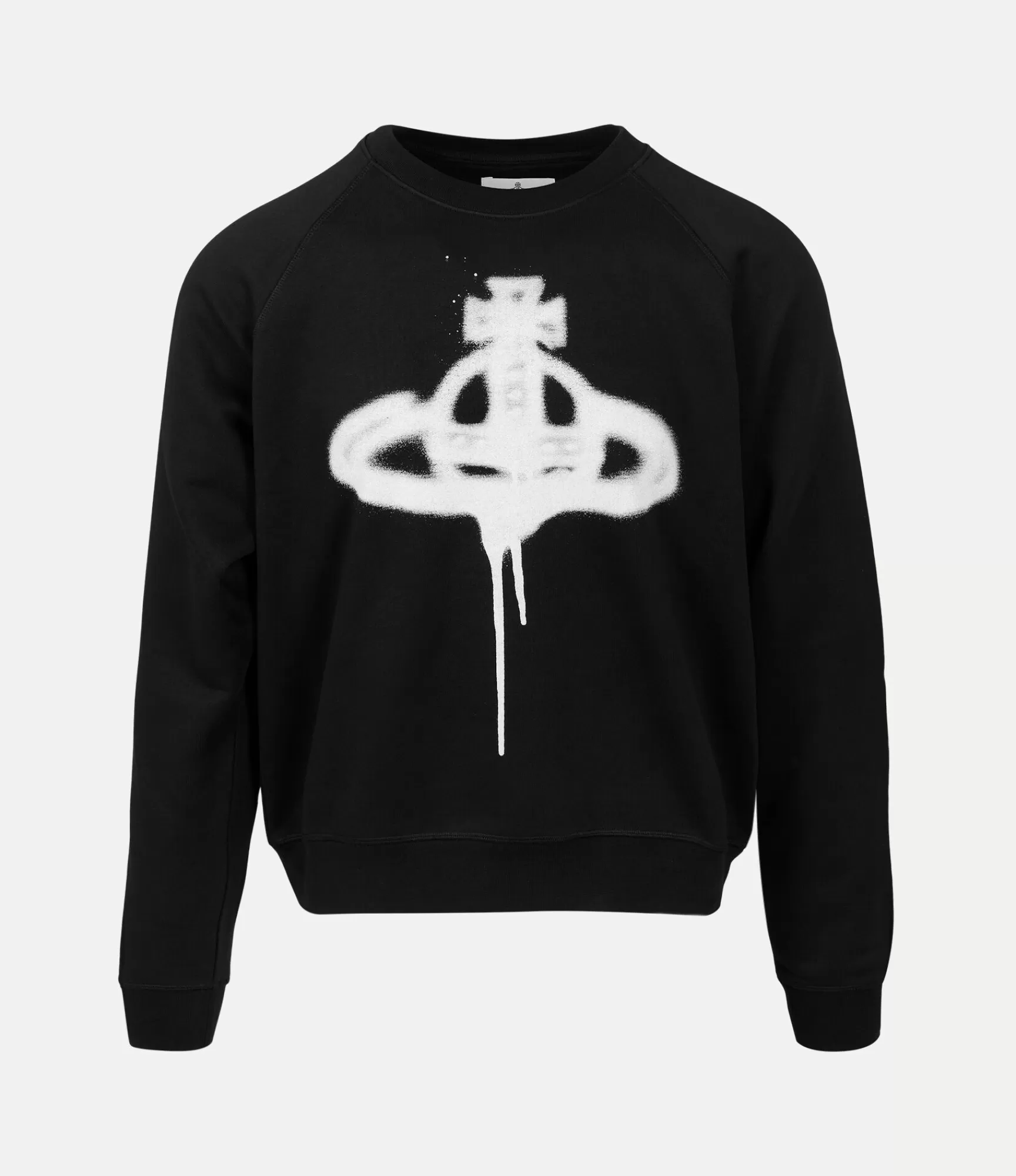 Vivienne Westwood Knitwear and Sweatshirts*Spray orb raglan sweatshirt Black
