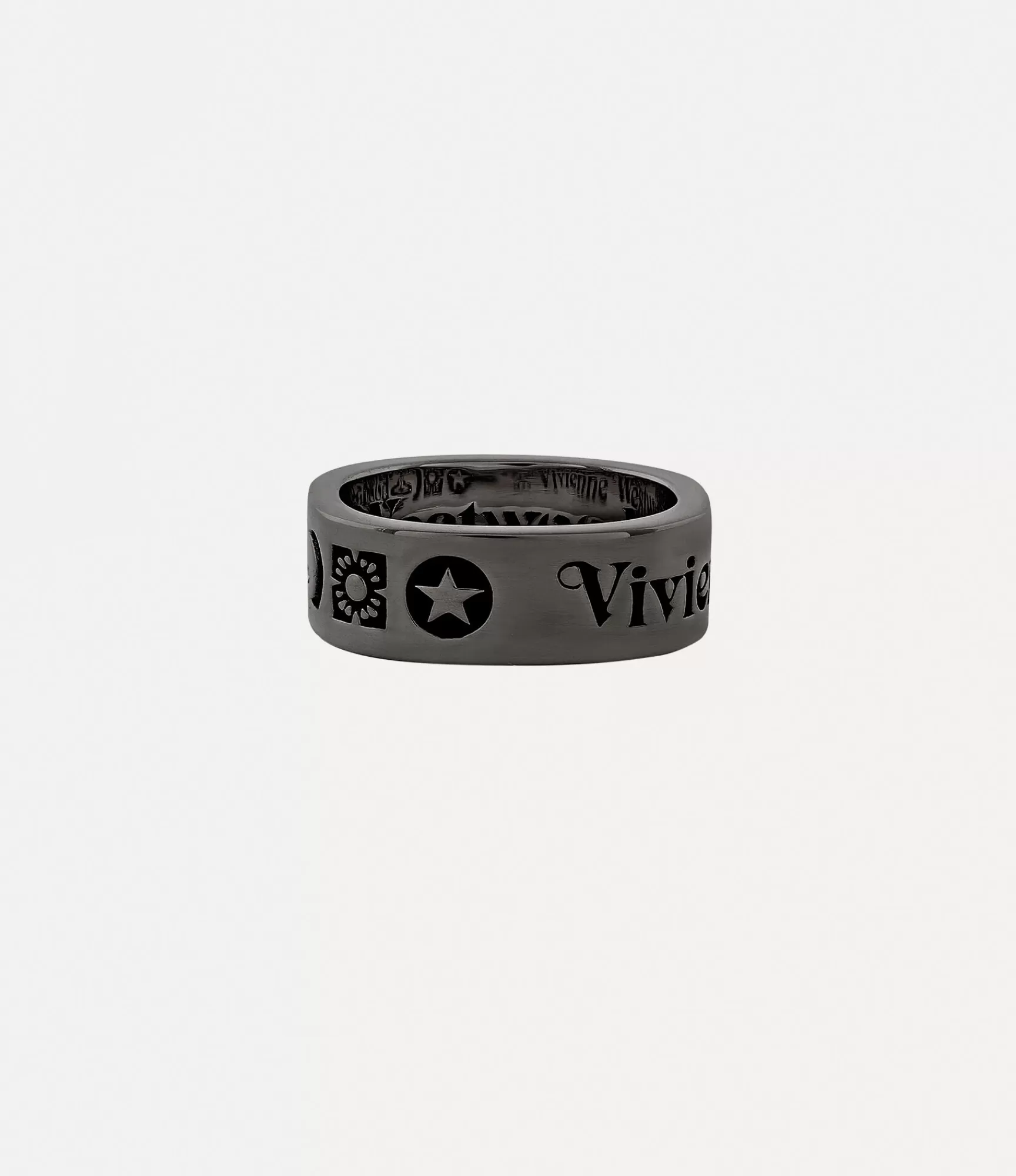 Vivienne Westwood Rings*TIZIANO RING Ruthenium / Black Patina