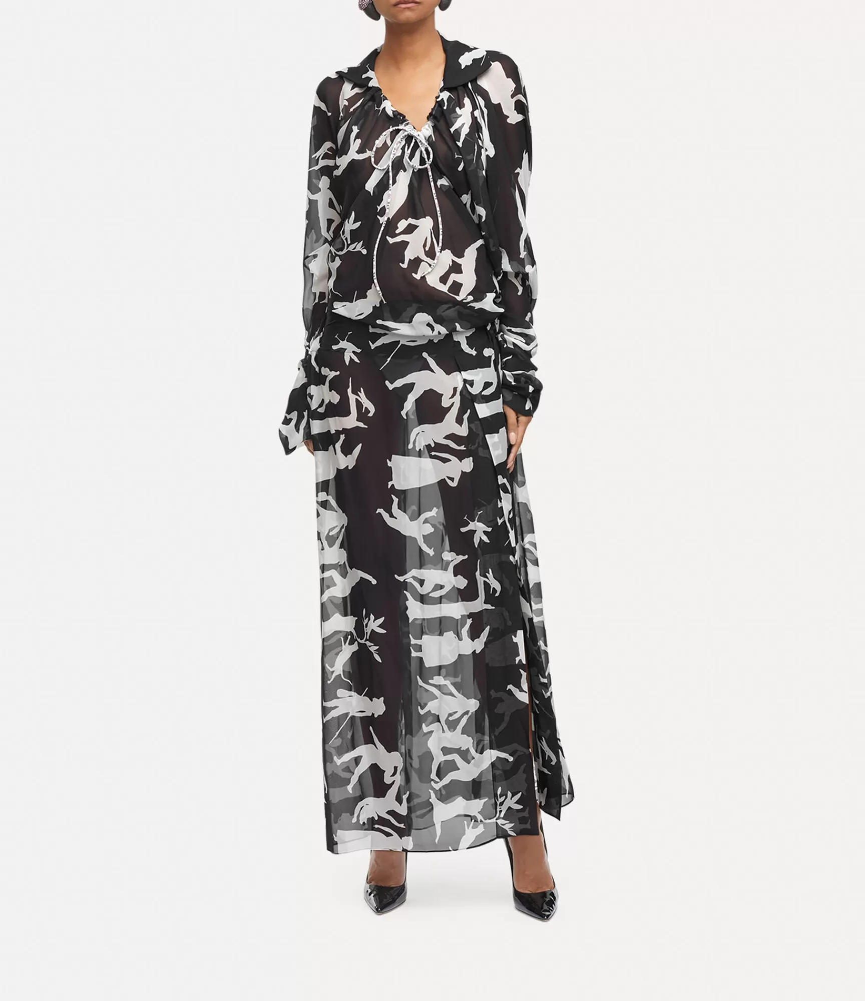 Vivienne Westwood Dresses*Trinity dress Black Print