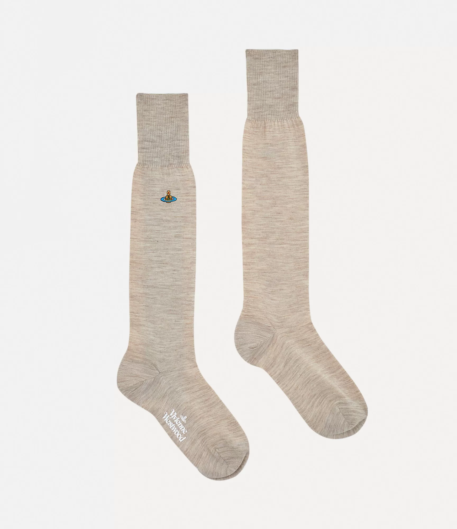 Vivienne Westwood Socks | Socks and Tights*UNI COLOUR HIGH SOCK Natural