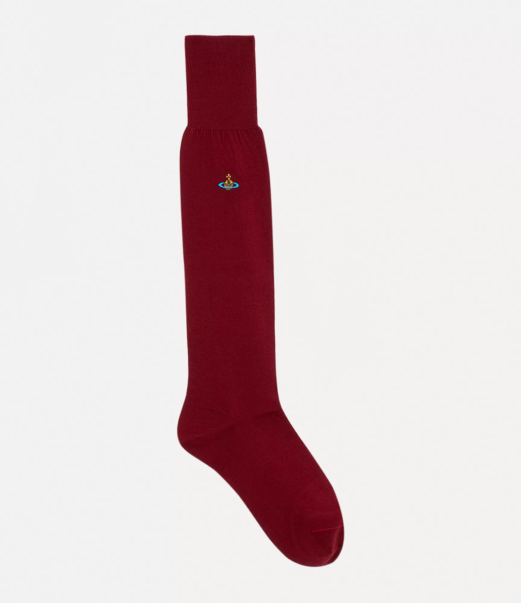 Vivienne Westwood Socks | Socks and Tights*UNI COLOUR HIGH SOCK Claret