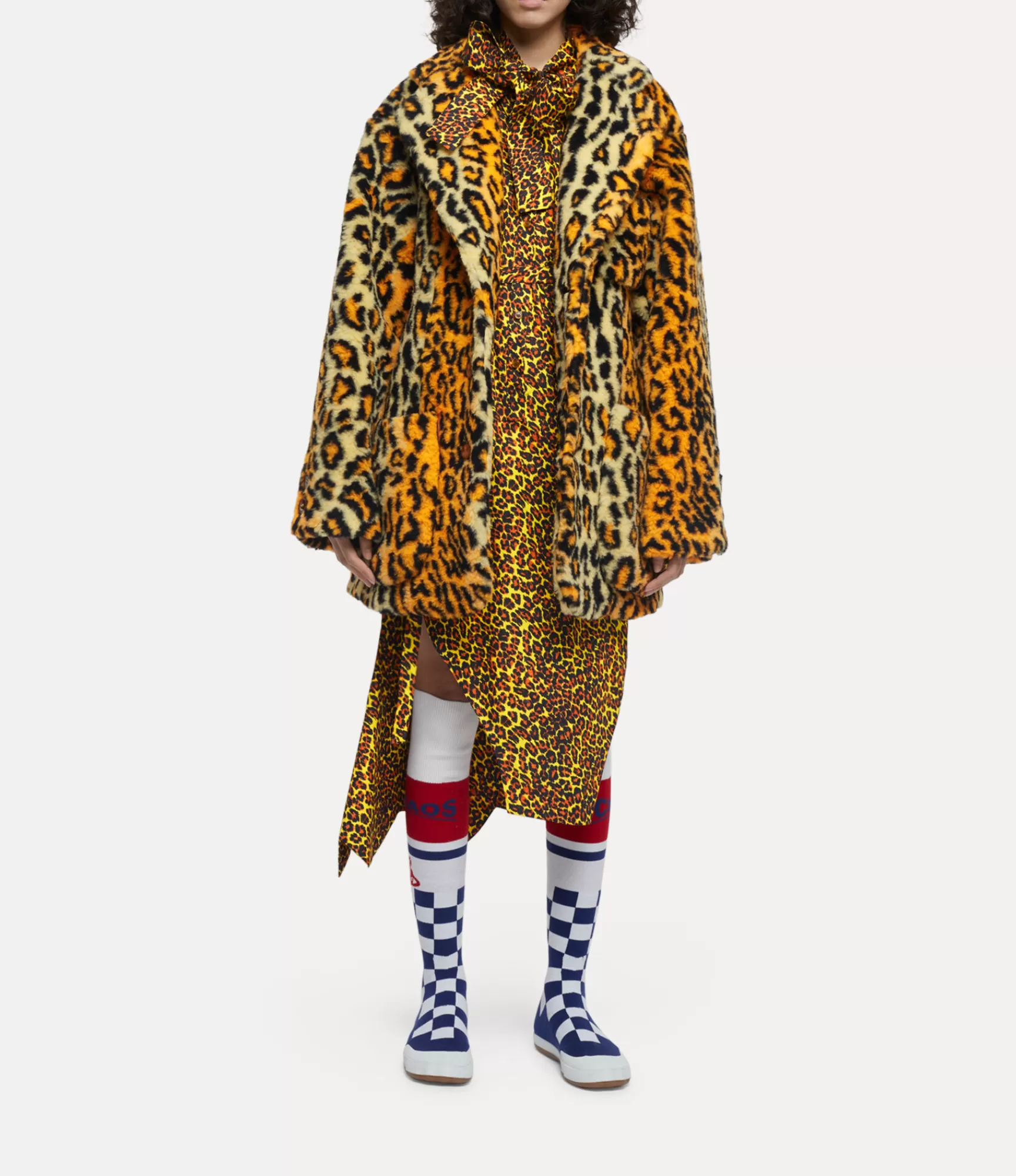 Vivienne Westwood Coats and Jackets*Wittgenstein coat Leopard